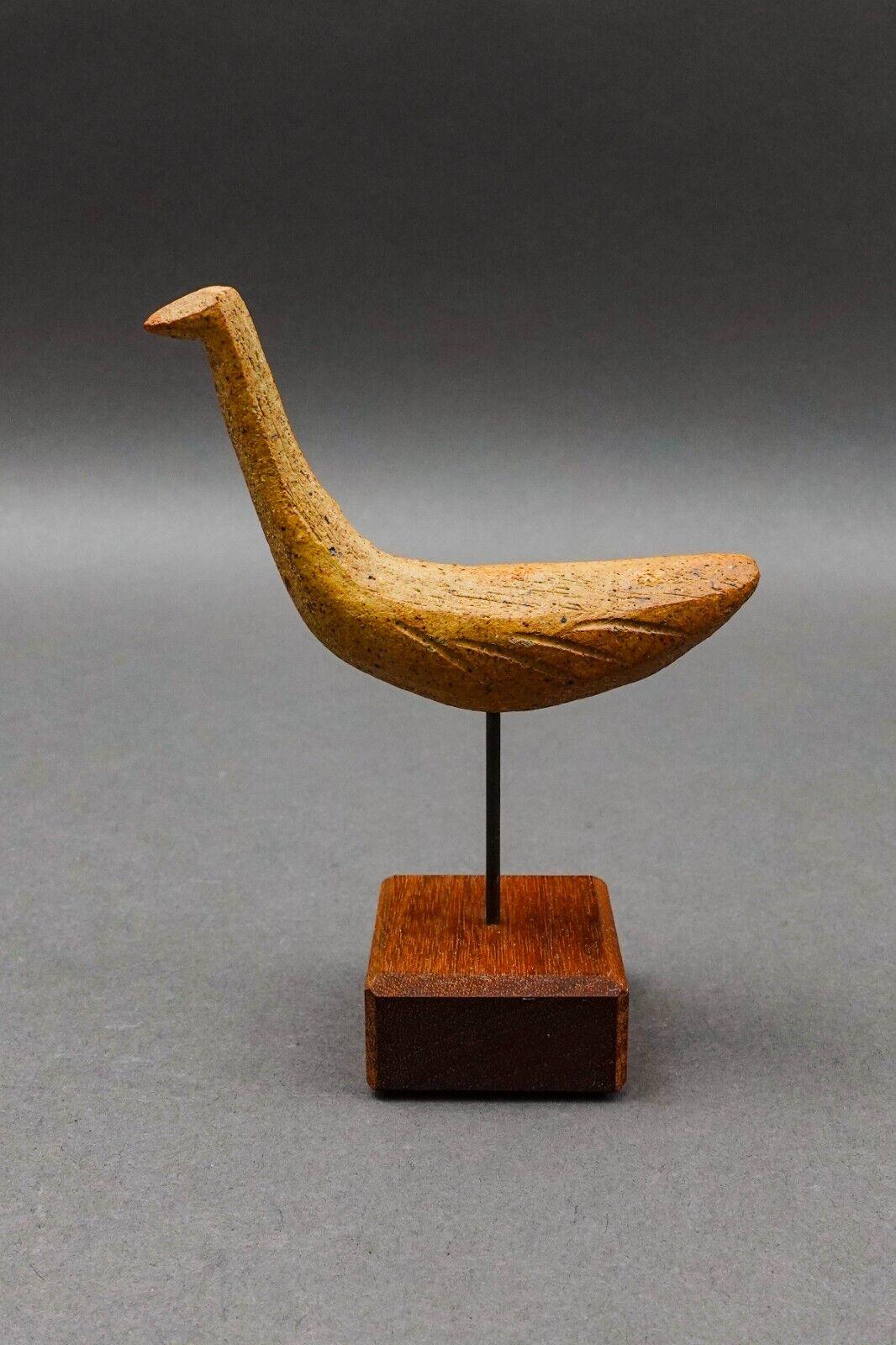 Richard Peeler (1928-1998) MCM Handcrafted Studio Pottery Bird Sculpture