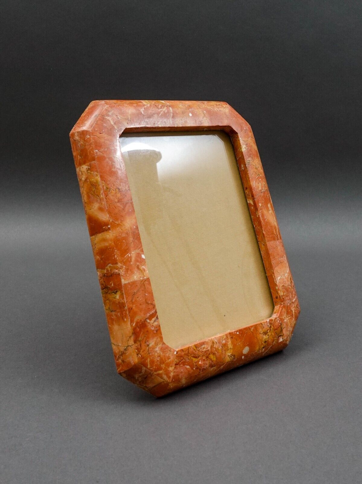Maitland Smith 19802 Tessellated Marble Stone 5 x 7 Picture Photo Frame
