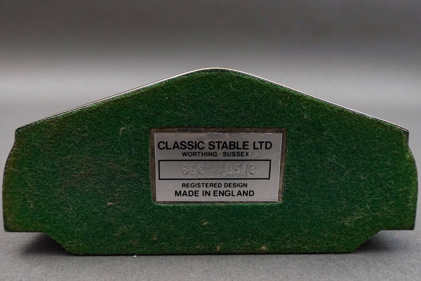 Classic Stable Ltd England Bentley Chrome Radiator Grill Flask Decanter