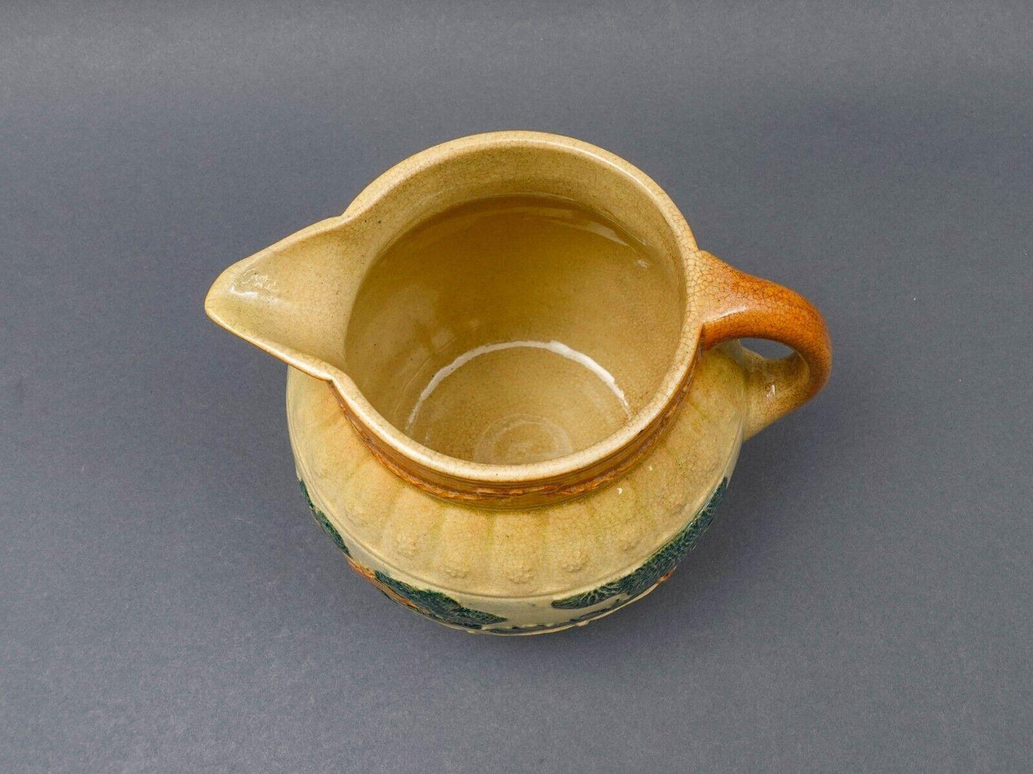 Roseville Antique Early Landscape Trees Stoneware Pottery Utility Jug Pitcher