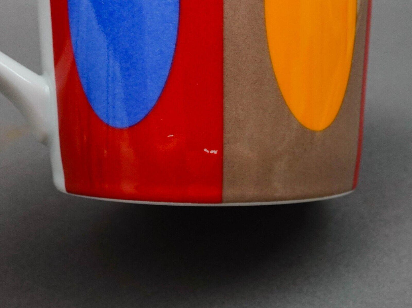 Swid Powell Gene Meyer Stars Multicolor Geometric Porcelain Mug Set Of 4 (Read)