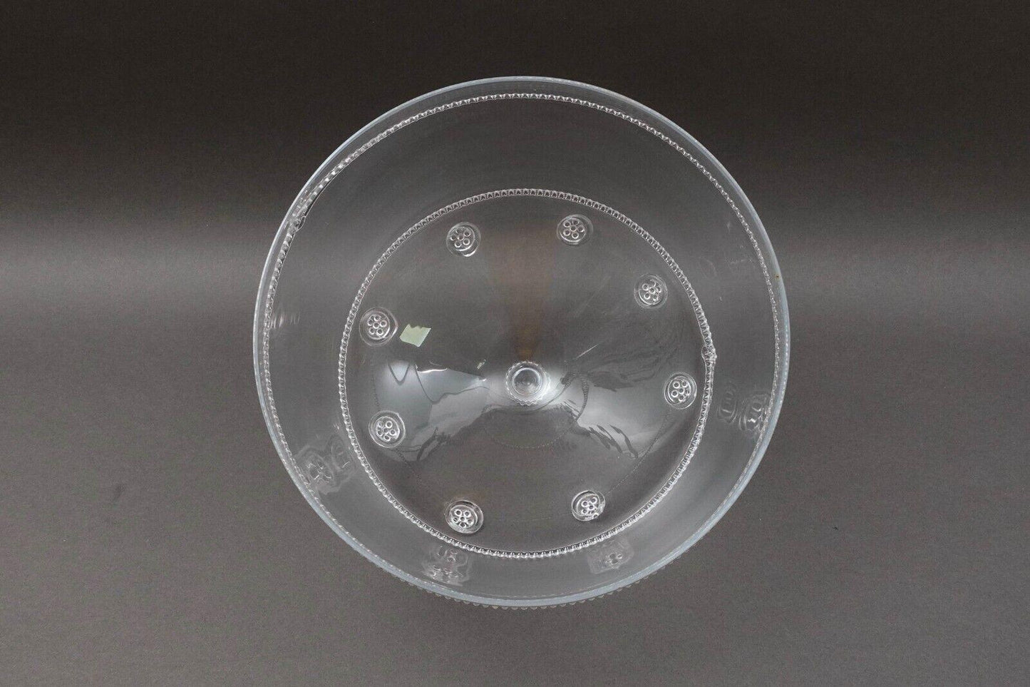 Juliska Signed Isabella Large Glass Large 11" Cake Dome