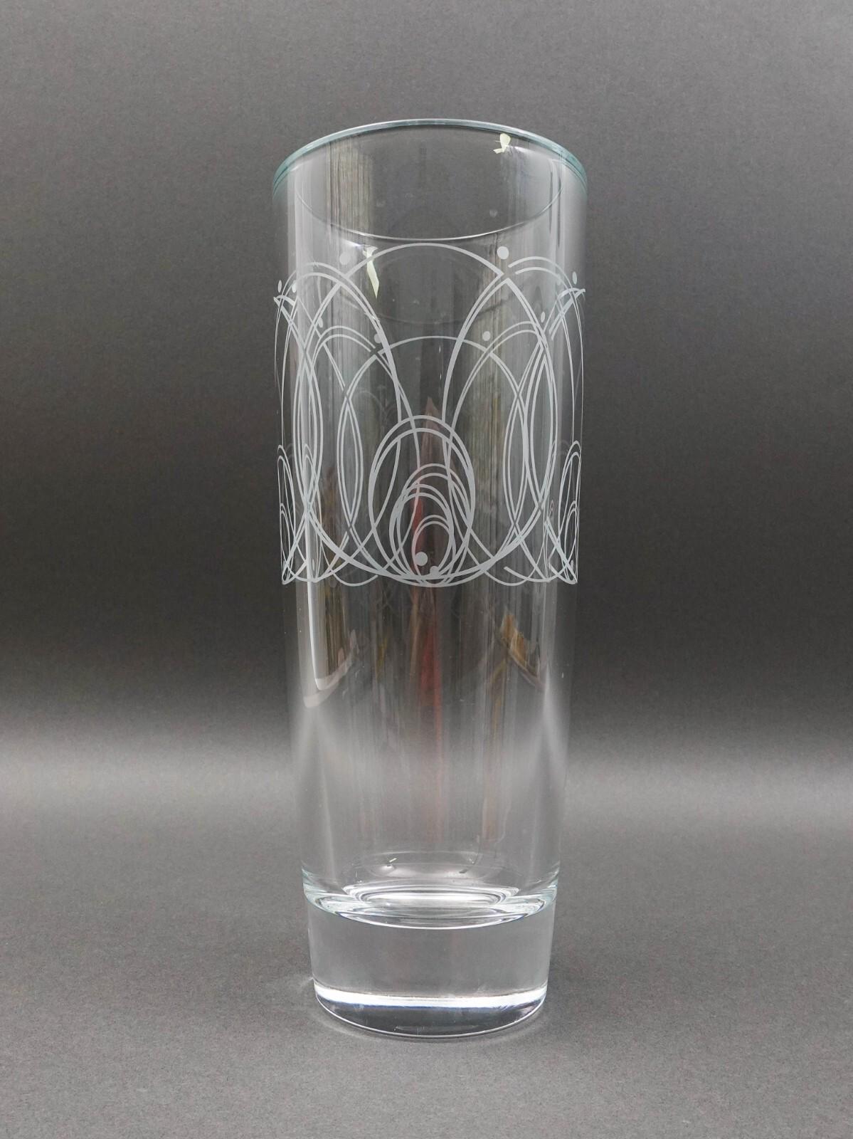 Waterford Crystal Ballet Icing Tall Glass Vase 12"