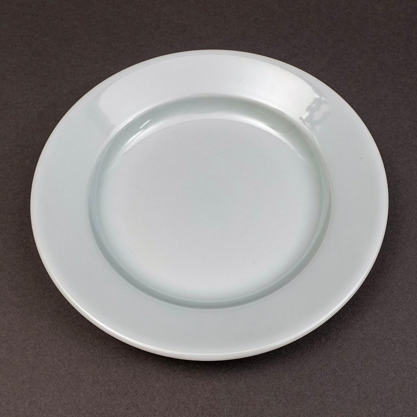 Apilco France White Porcelain 9" Shallow Soup Pasta Salad Bowl Set Of 4