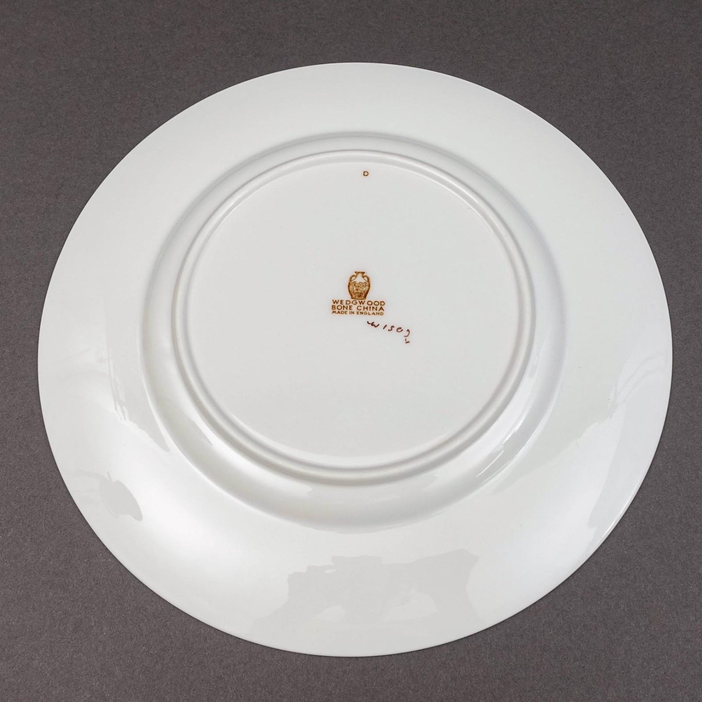 Wedgwood England Ulander Powder Turquoise 10 1/2" Dinner Plate Set Of 4