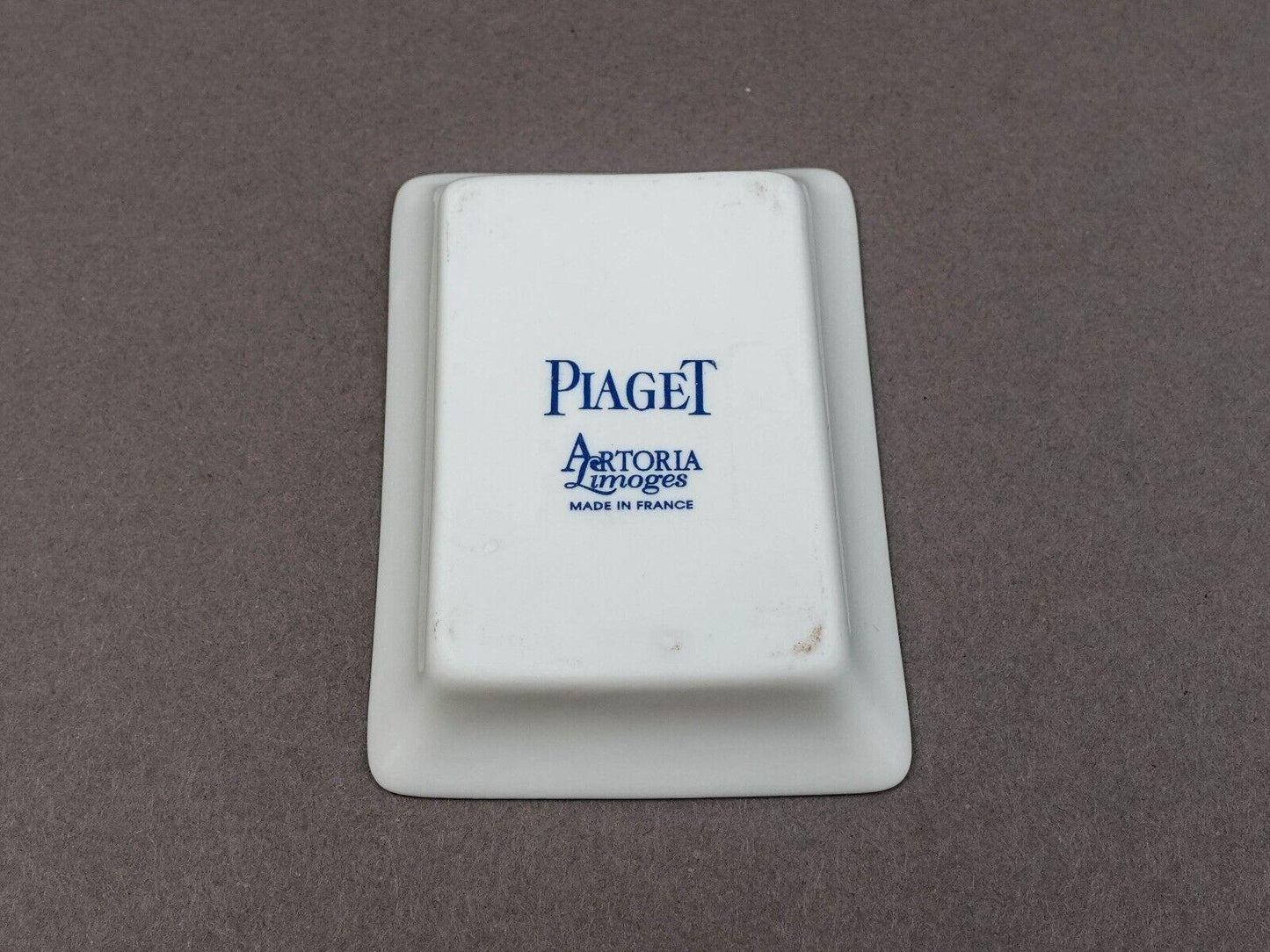 Piaget Artoria Limoges France Porcelain Trinket Dish Tray Gift Set Of 4