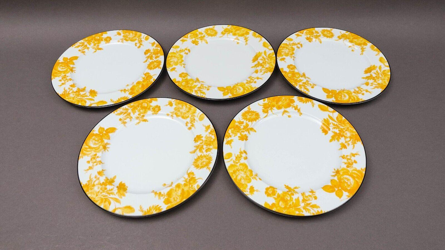 Bill Goldsmith Site Corot Limoges France Potpourri 10 3/8" Dinner Plate Set Of 5
