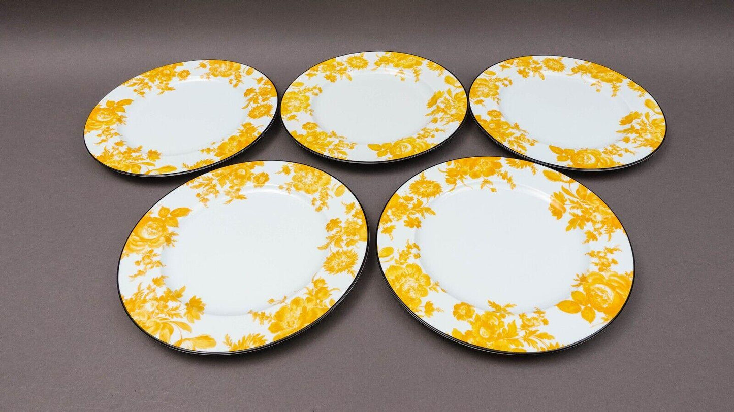Bill Goldsmith Site Corot Limoges France Potpourri 10 3/8" Dinner Plate Set Of 5