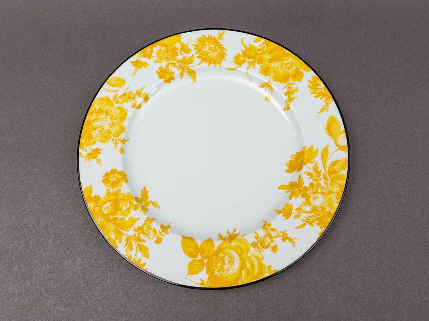 Bill Goldsmith Site Corot Limoges France Potpourri 10 3/8" Dinner Plate Set Of 5