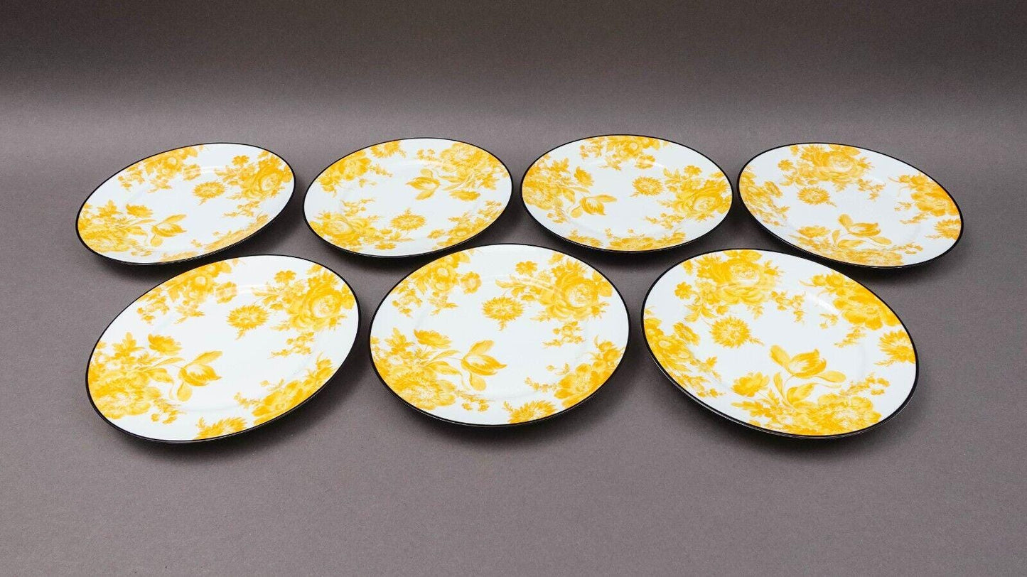 Bill Goldsmith Site Corot Limoges France Potpourri 8" Salad Plate Set Of 7