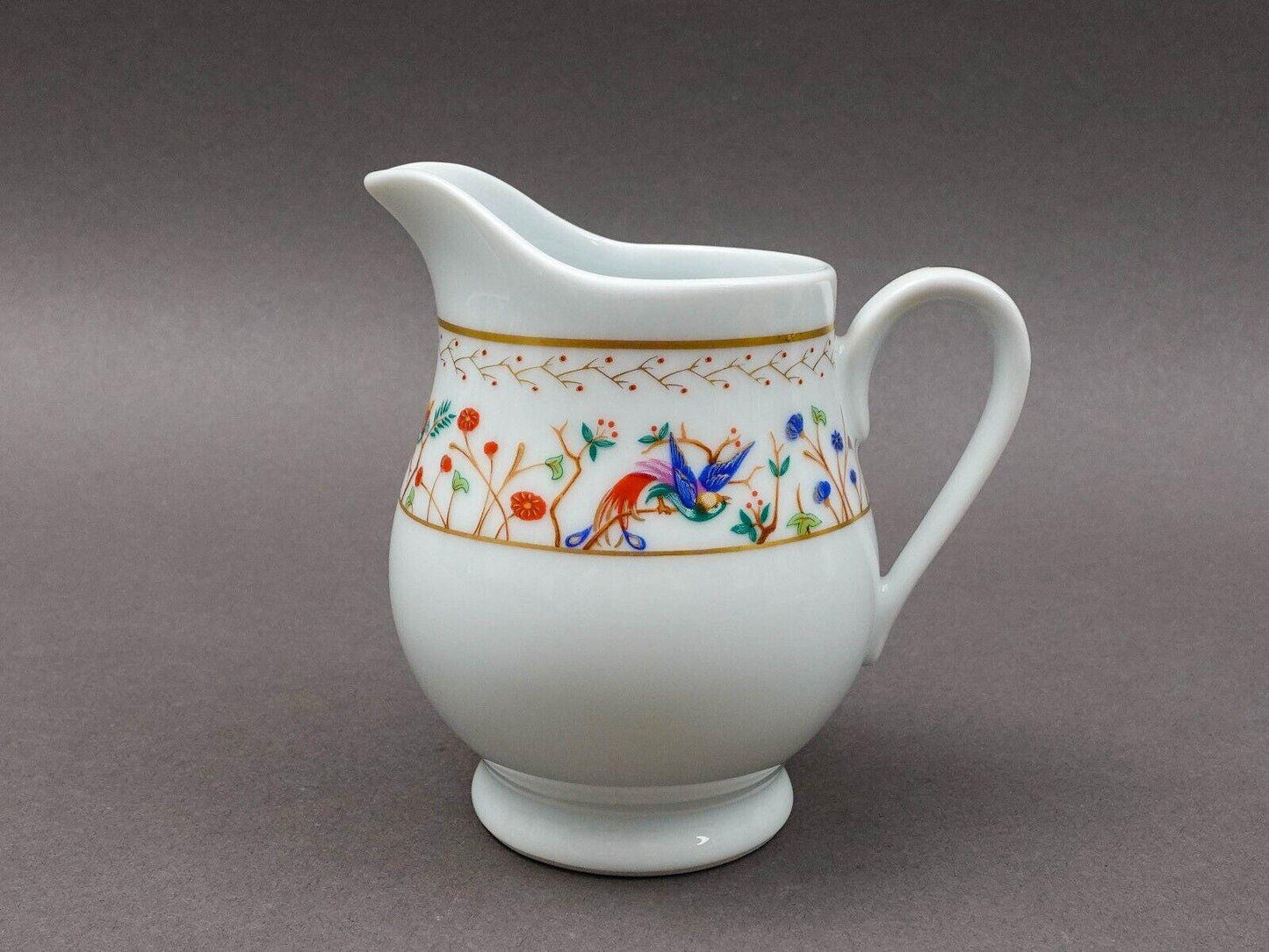 Tiffany & Co Limoges France Audubon Porcelain Creamer