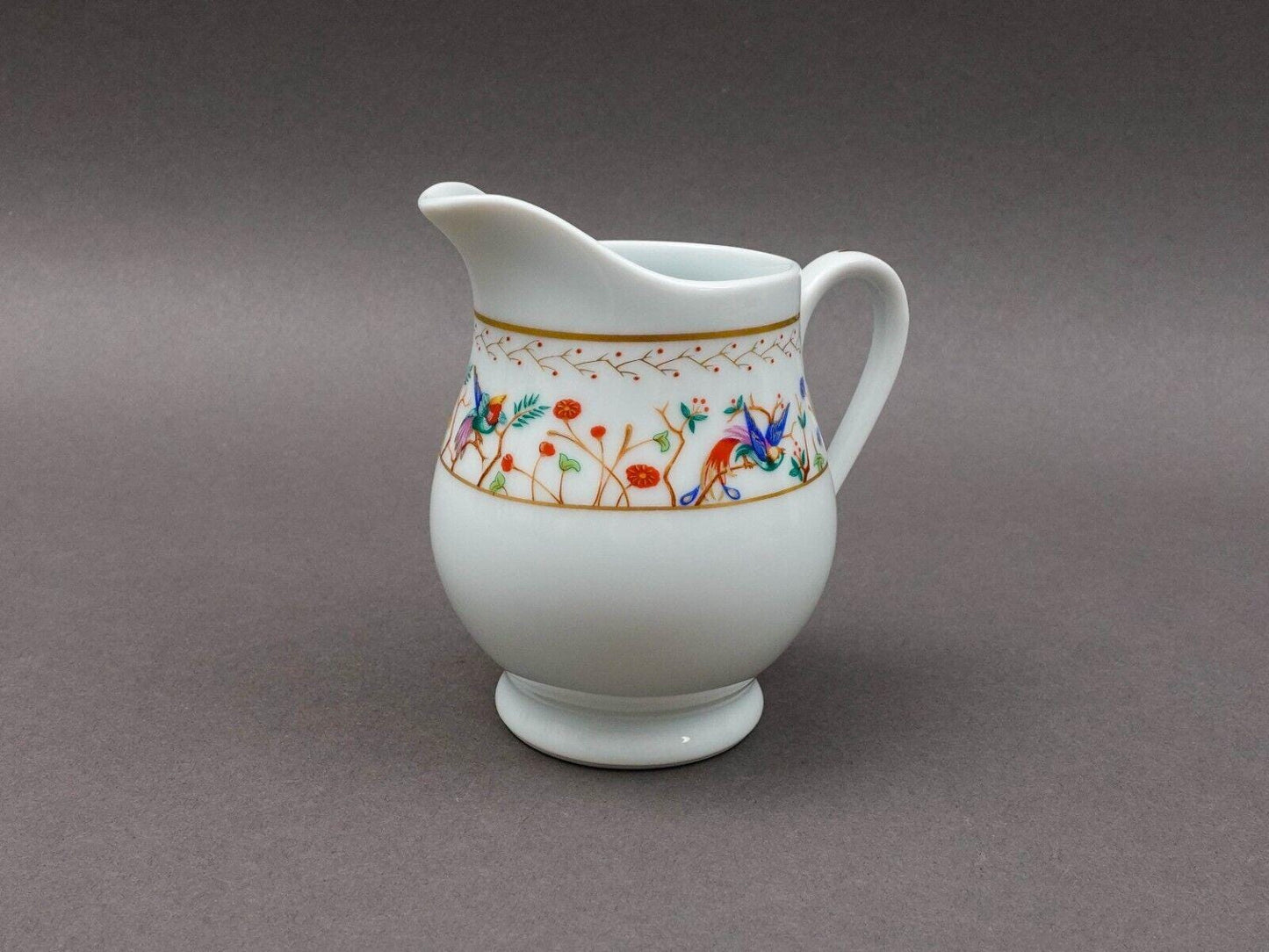 Tiffany & Co Limoges France Audubon Porcelain Creamer