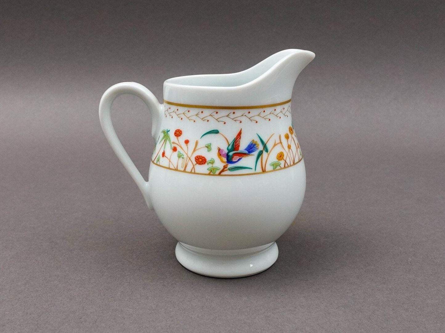 Tiffany & Co Limoges France Audubon Porcelain Creamer