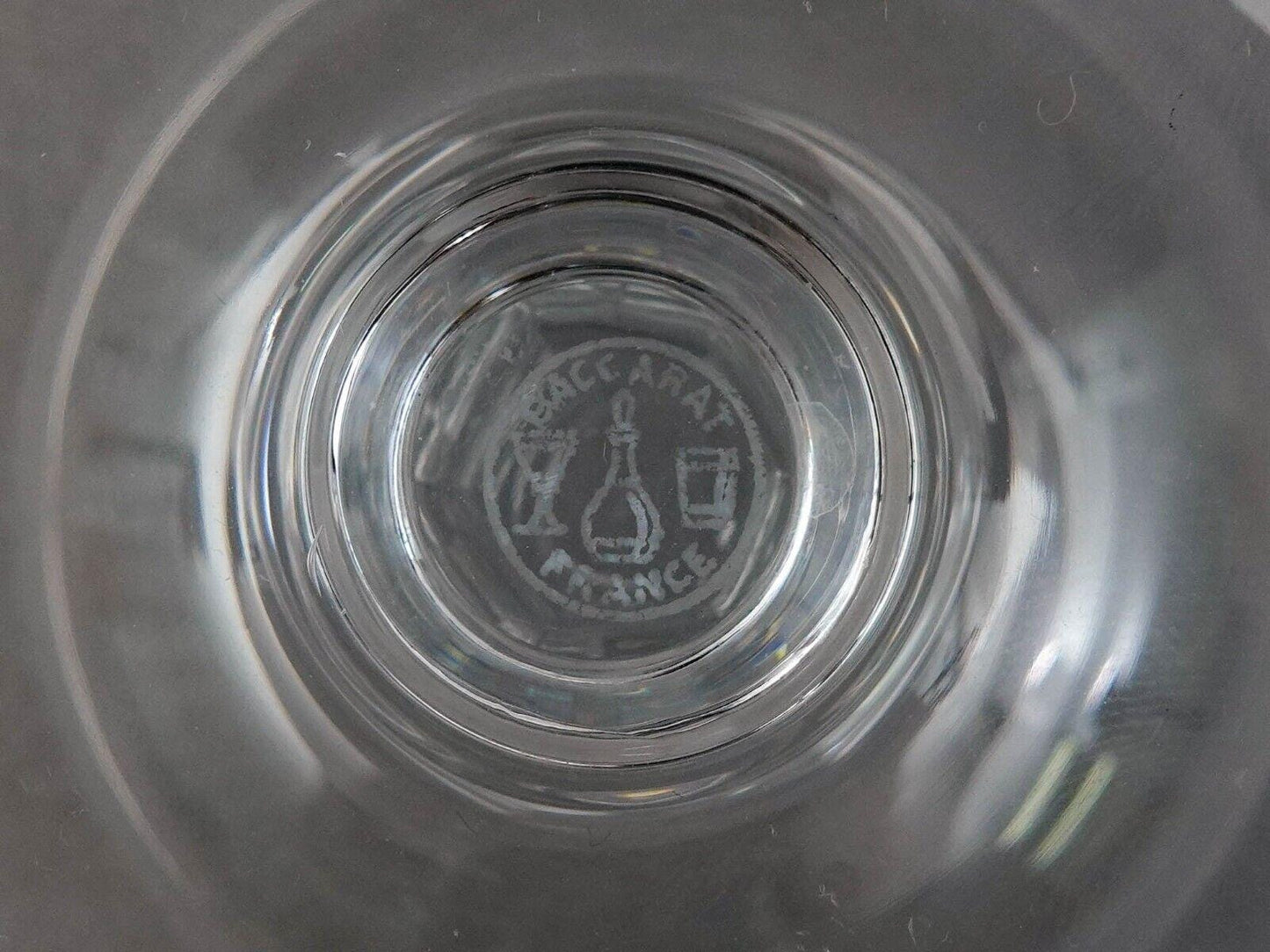 Baccarat Crystal France Signed Gascogne Champagne Sherbet Glasses Set Of 5