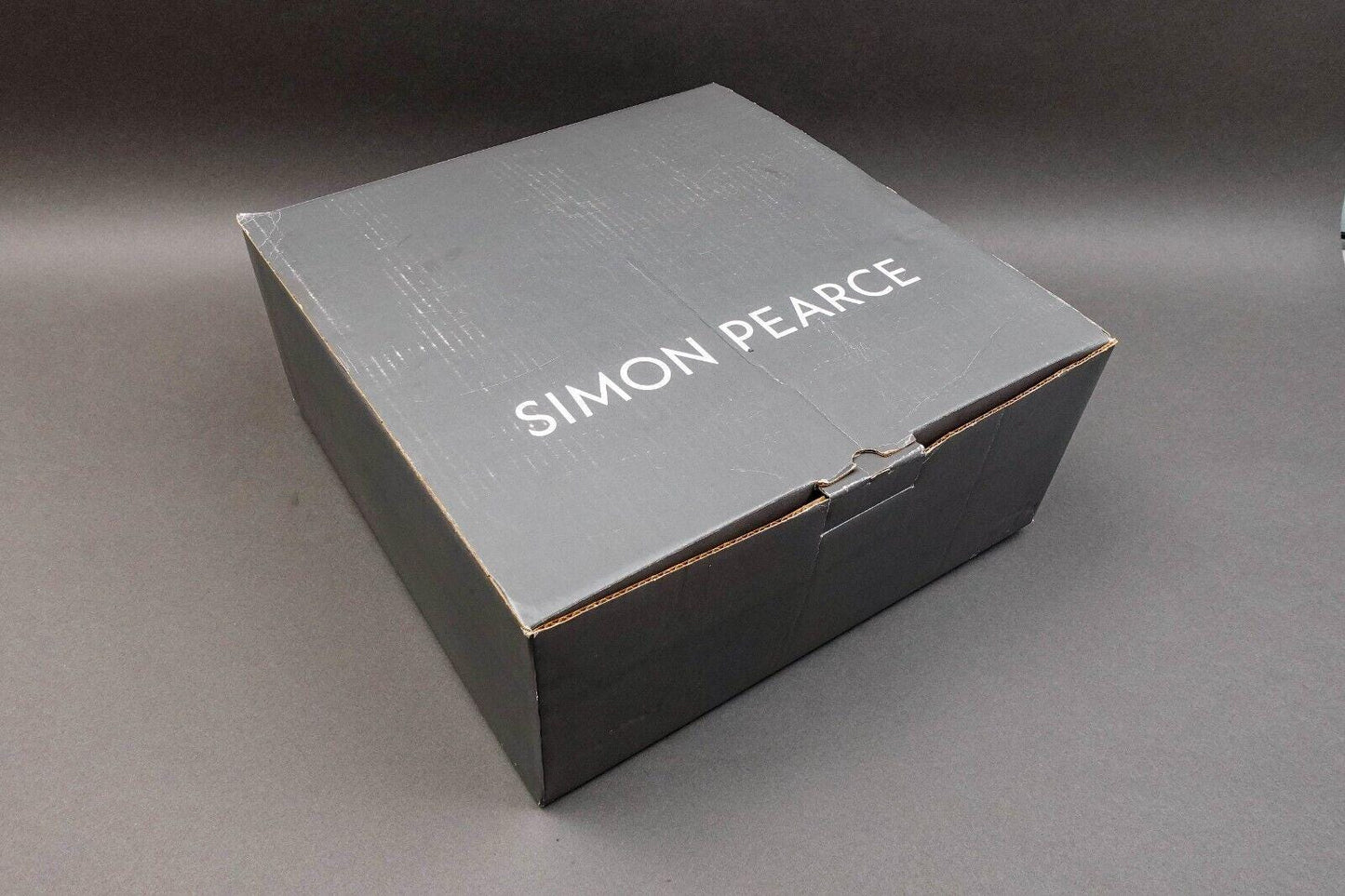 Simon Pearce Bless This Home With Love And Laughter Crystal Centerpiece Bowl 14"