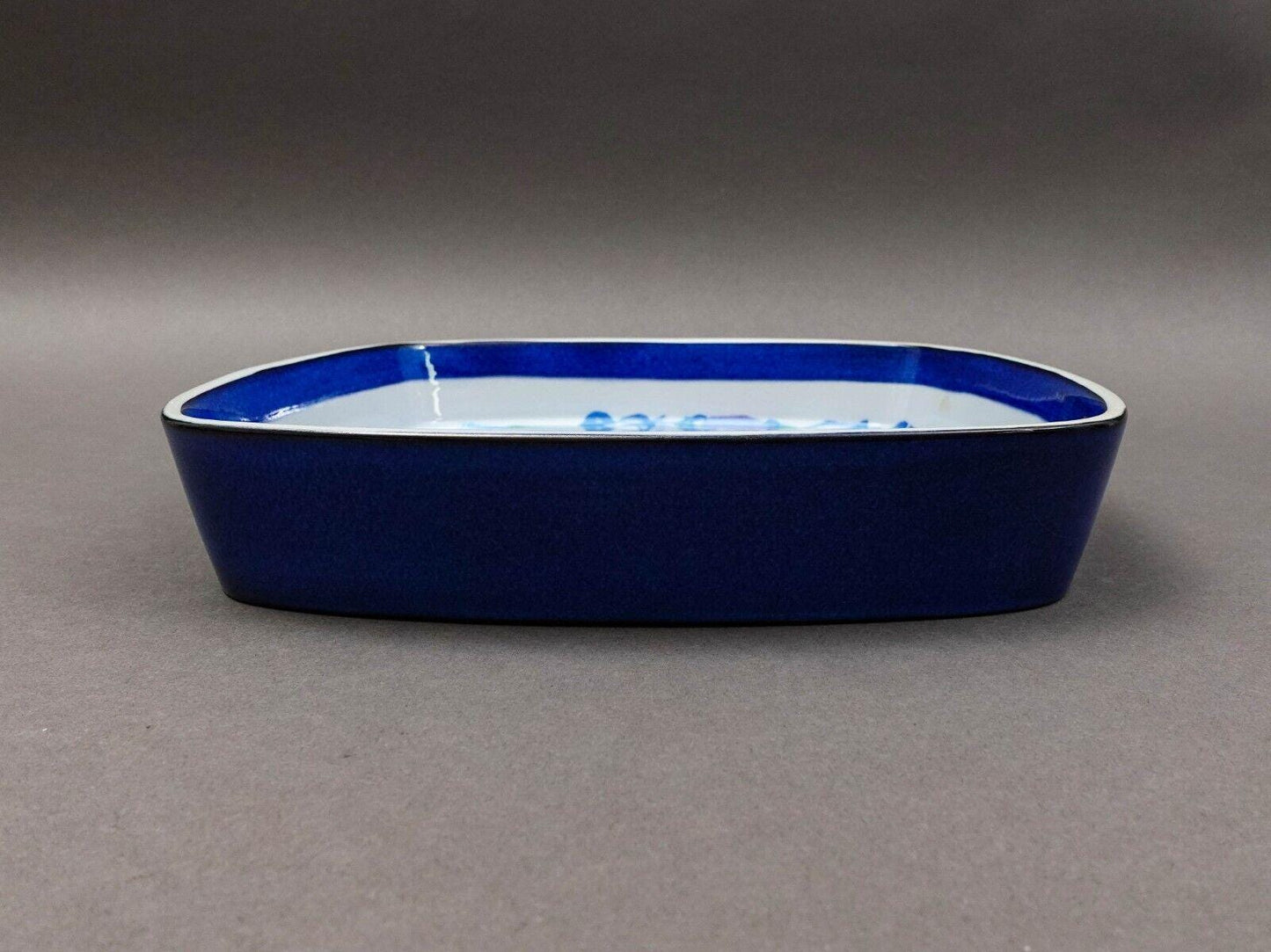 Royal Copenhagen Denmark Kari Christensen Fajance Birds Square Dish 144/2885