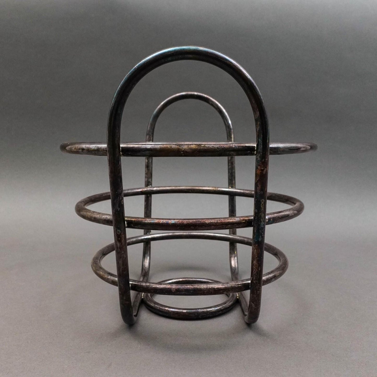 Lino Sabattini (Italian, 1925-2016) MCM Silver Plated Metal Wire Fruit Basket