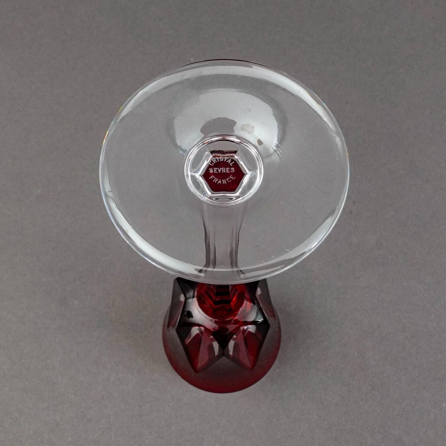 Cristal de Sevres 9 3/4" Wine Glass Set Of 4