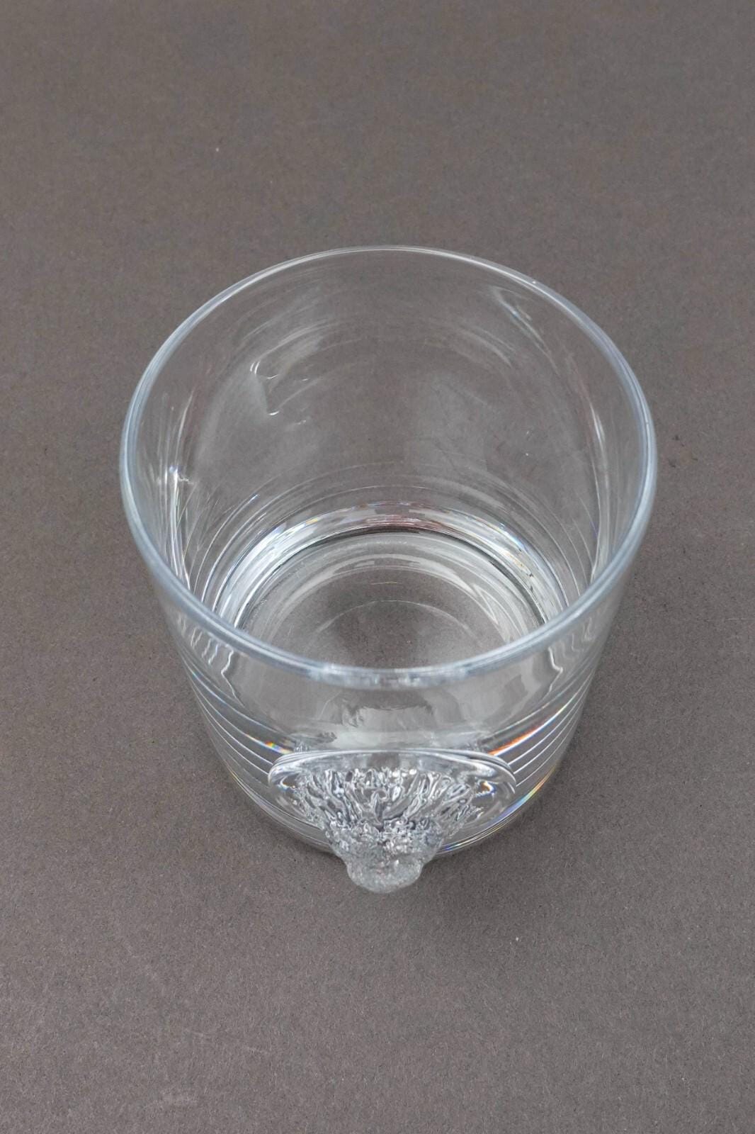 Global Views Leo Lion Head Double Old Fashioned Tumbler Glasses Set Of 6