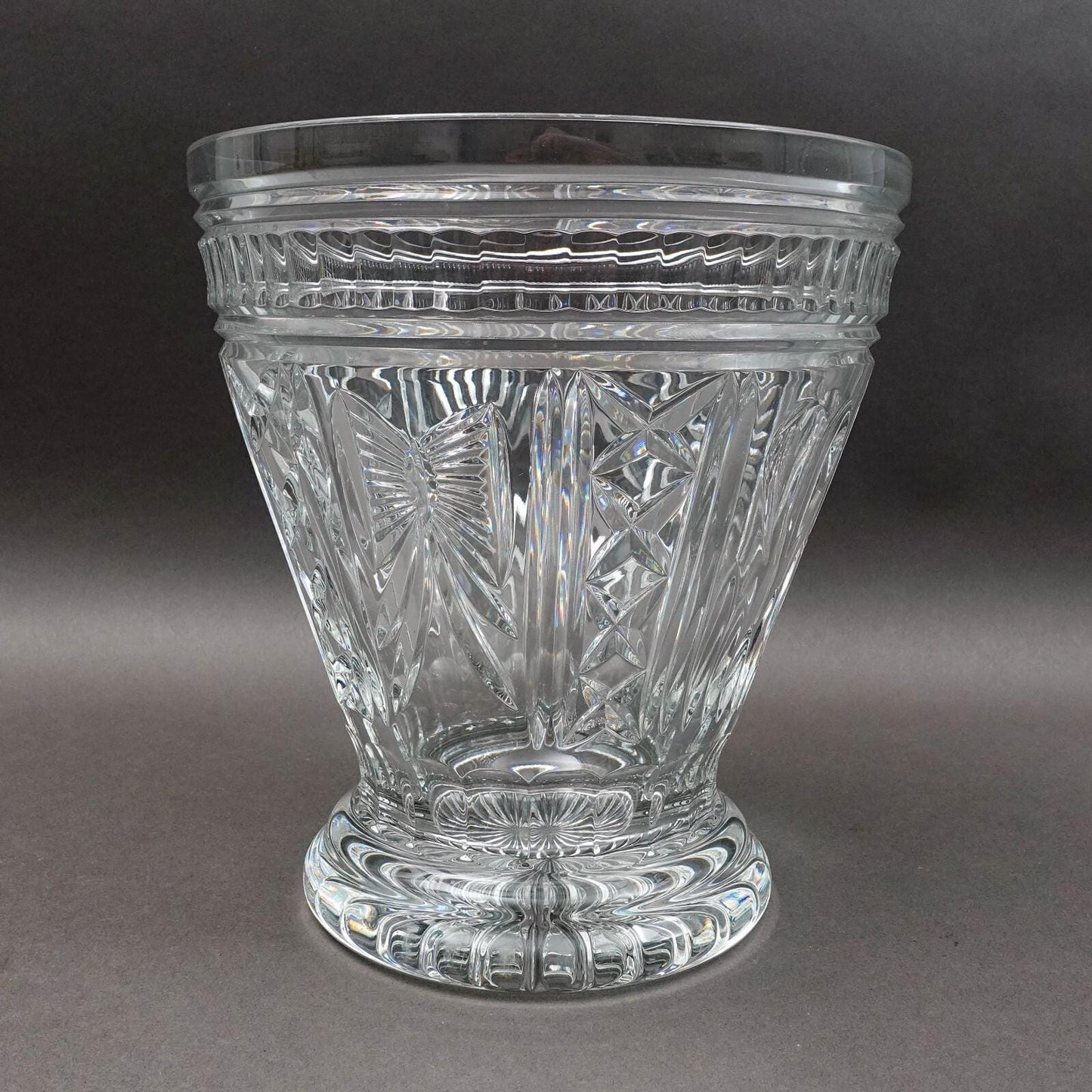 Waterford Crystal Millenium 5 Five Toasts Large Champagne Ice Bucket 10 1/4"