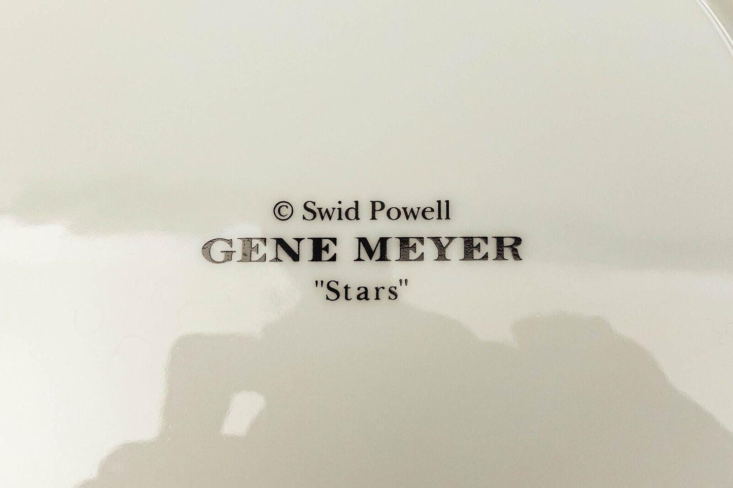 Swid Powell Gene Meyer Stars Geometric 8 1/4" Salad Dessert Plate Set Of 4