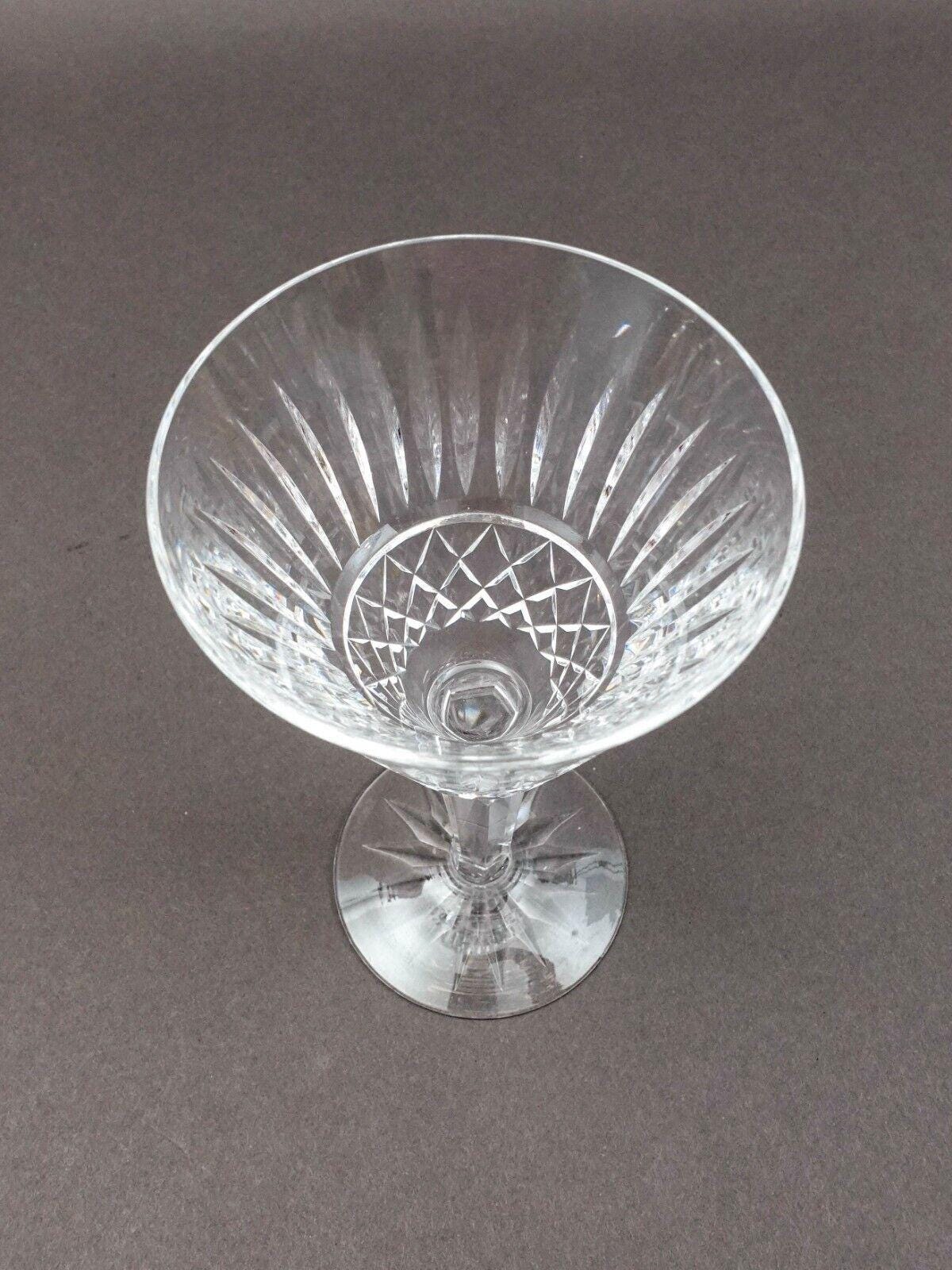 Waterford Crystal Maeve Claret Wine Water Glasses 6 7/8" Set Of 4