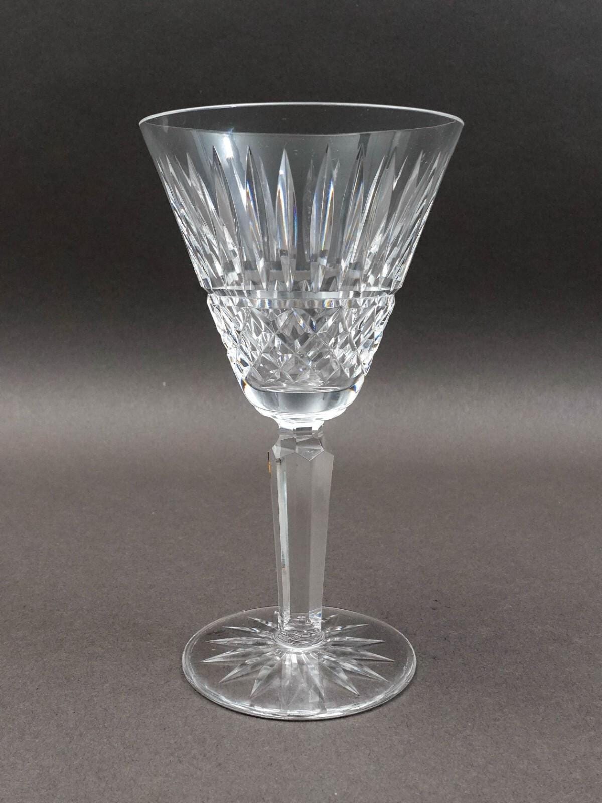 Waterford Crystal Maeve Claret Wine Glasses 6 7/8" Set Of 3