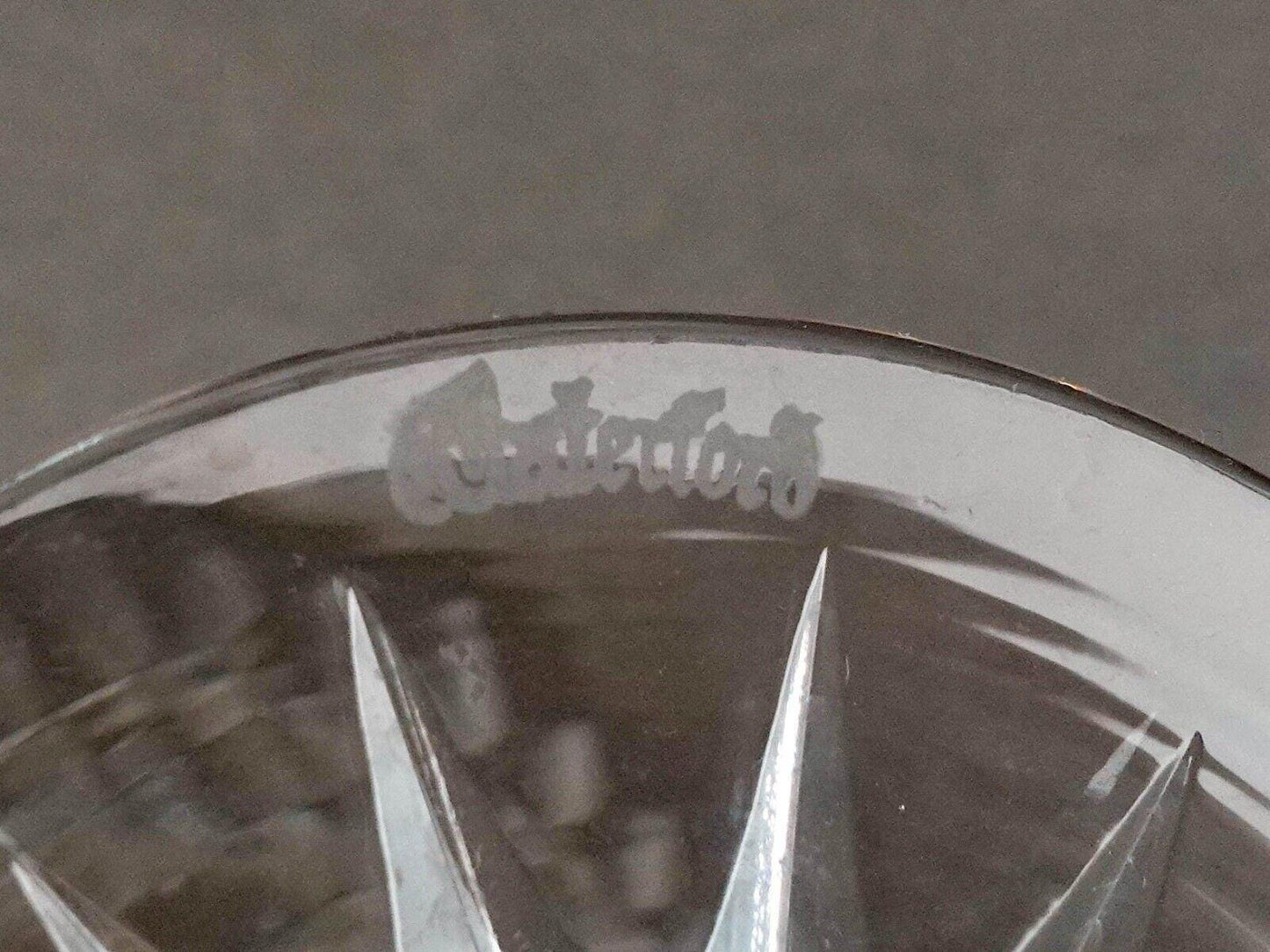 Waterford Crystal Maeve Claret Wine Water Glasses 6 7/8" Set Of 4