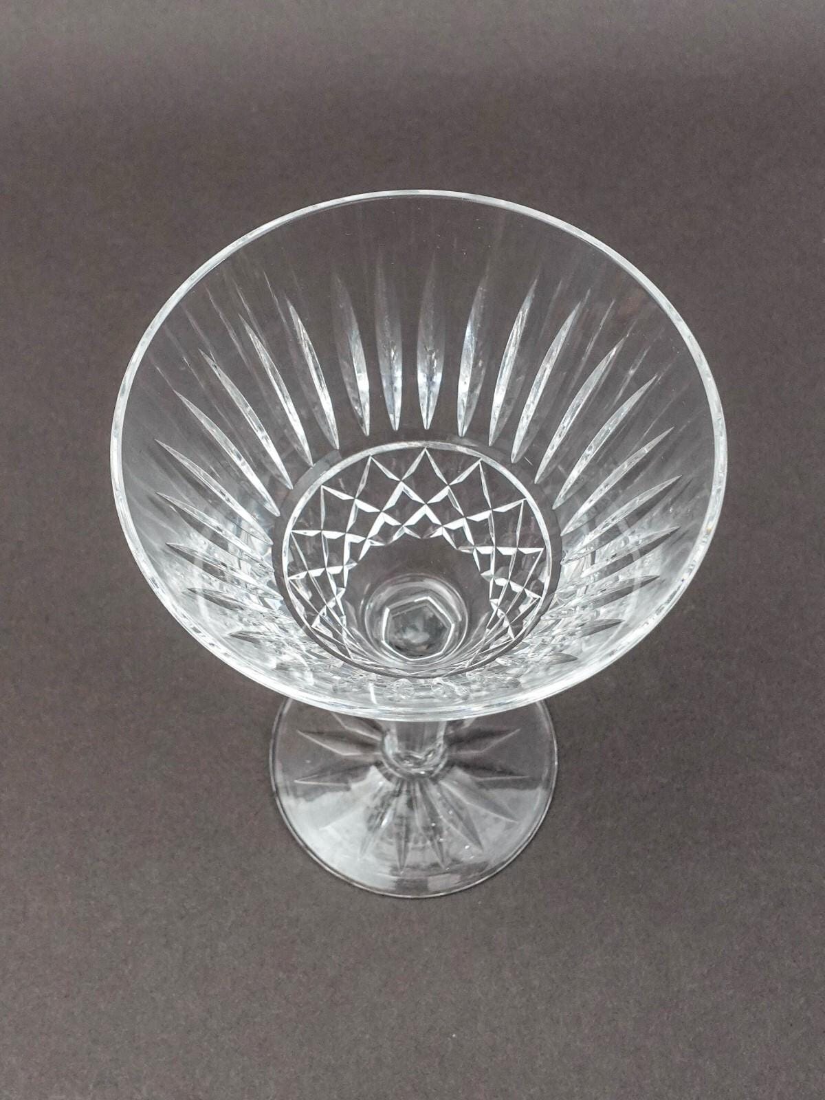 Waterford Crystal Maeve Claret Wine Glasses 6 7/8" Set Of 3