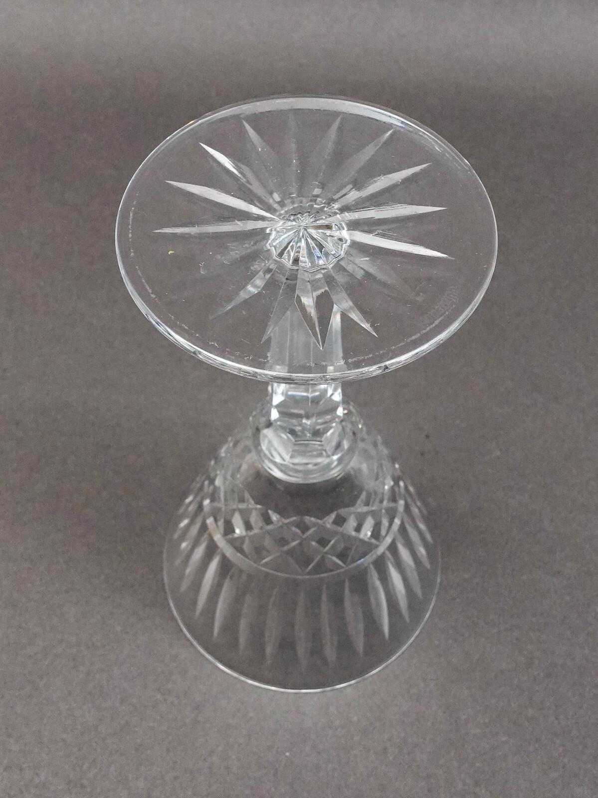 Waterford Crystal Maeve Claret Wine Glasses 6 7/8" Set Of 3