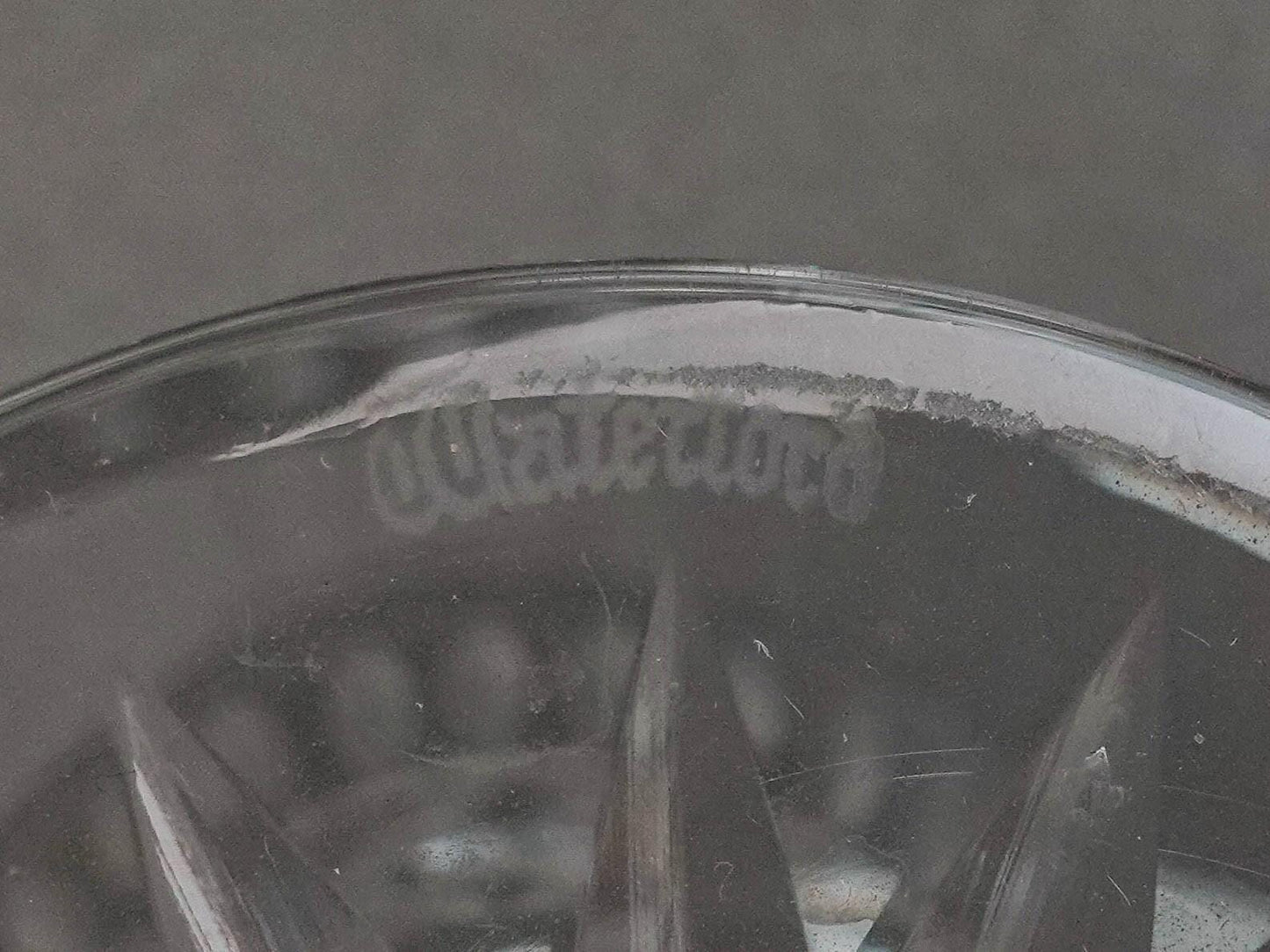 Waterford Crystal Maeve Claret Wine Glasses 6 7/8" Set Of 3