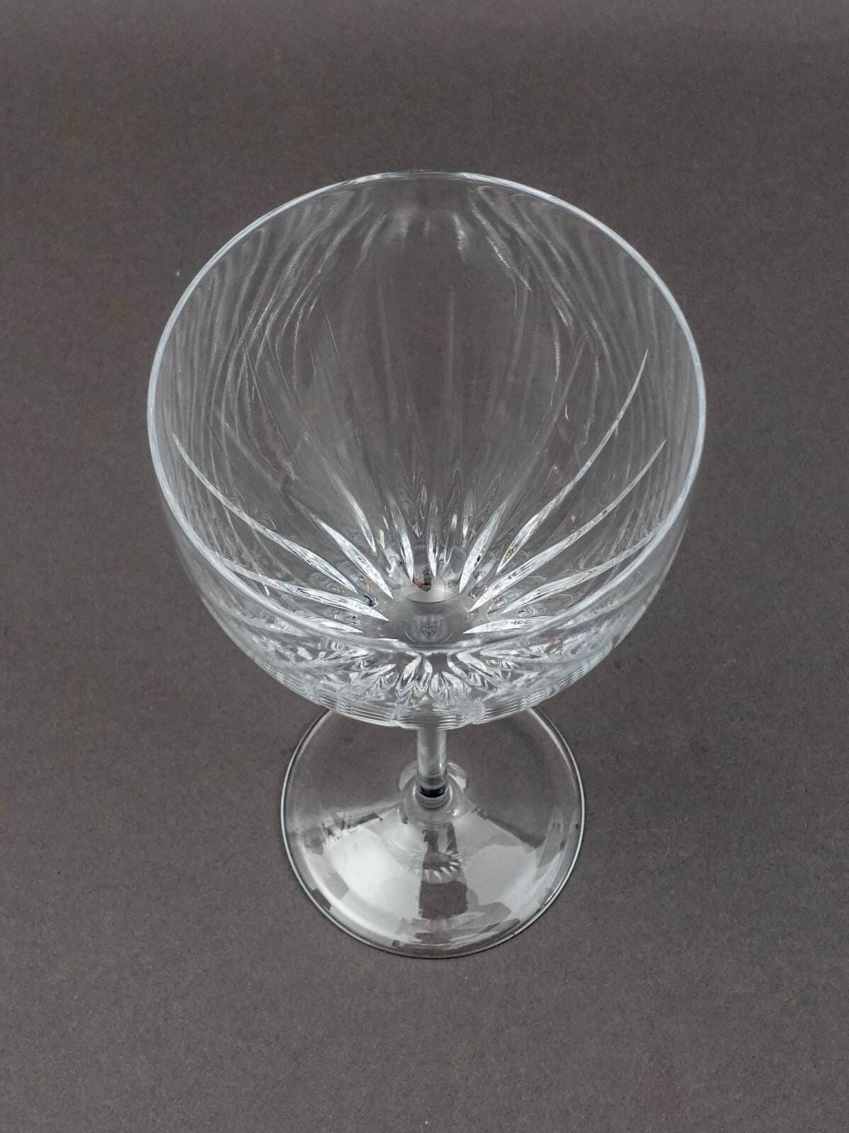 Miller Rogaska Crystal Stemware Soho 7 3/4" Wine Glasses Set Of 4