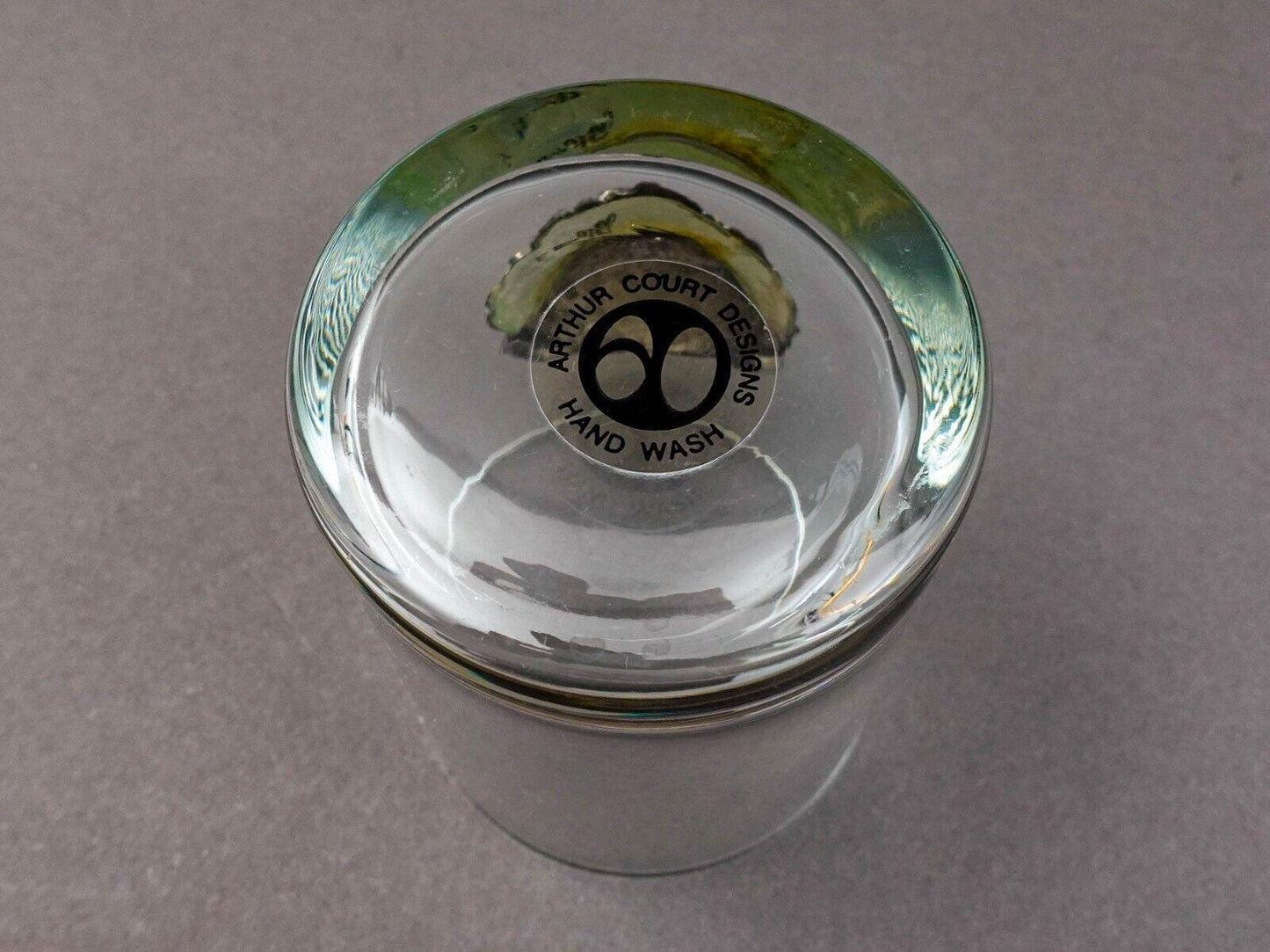 Arthur Court Safari Animals Rocks Double Old Fashioned Glasses Tumblers Set Of 5