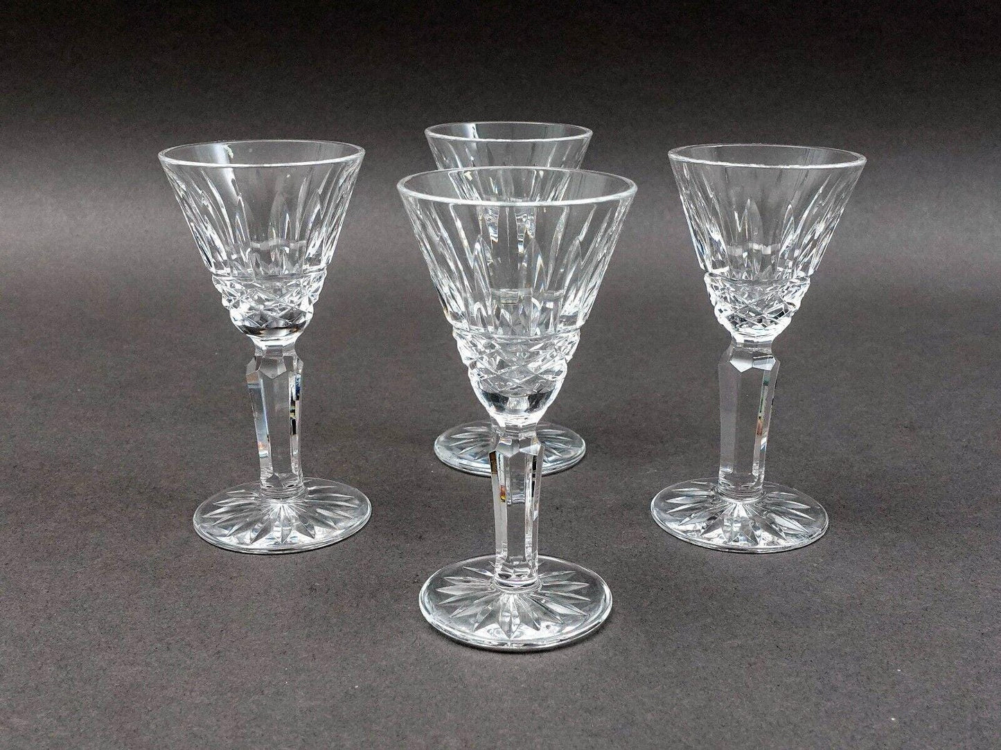 Waterford Crystal Maeve Cordial Glasses 3 3/4" Set Of 4