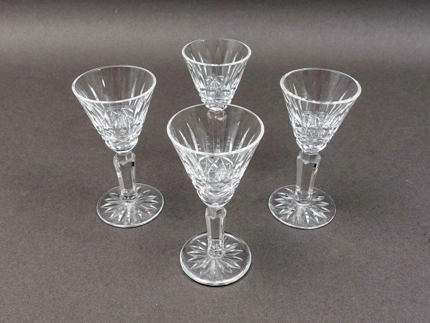 Waterford Crystal Maeve Cordial Glasses 3 3/4" Set Of 4