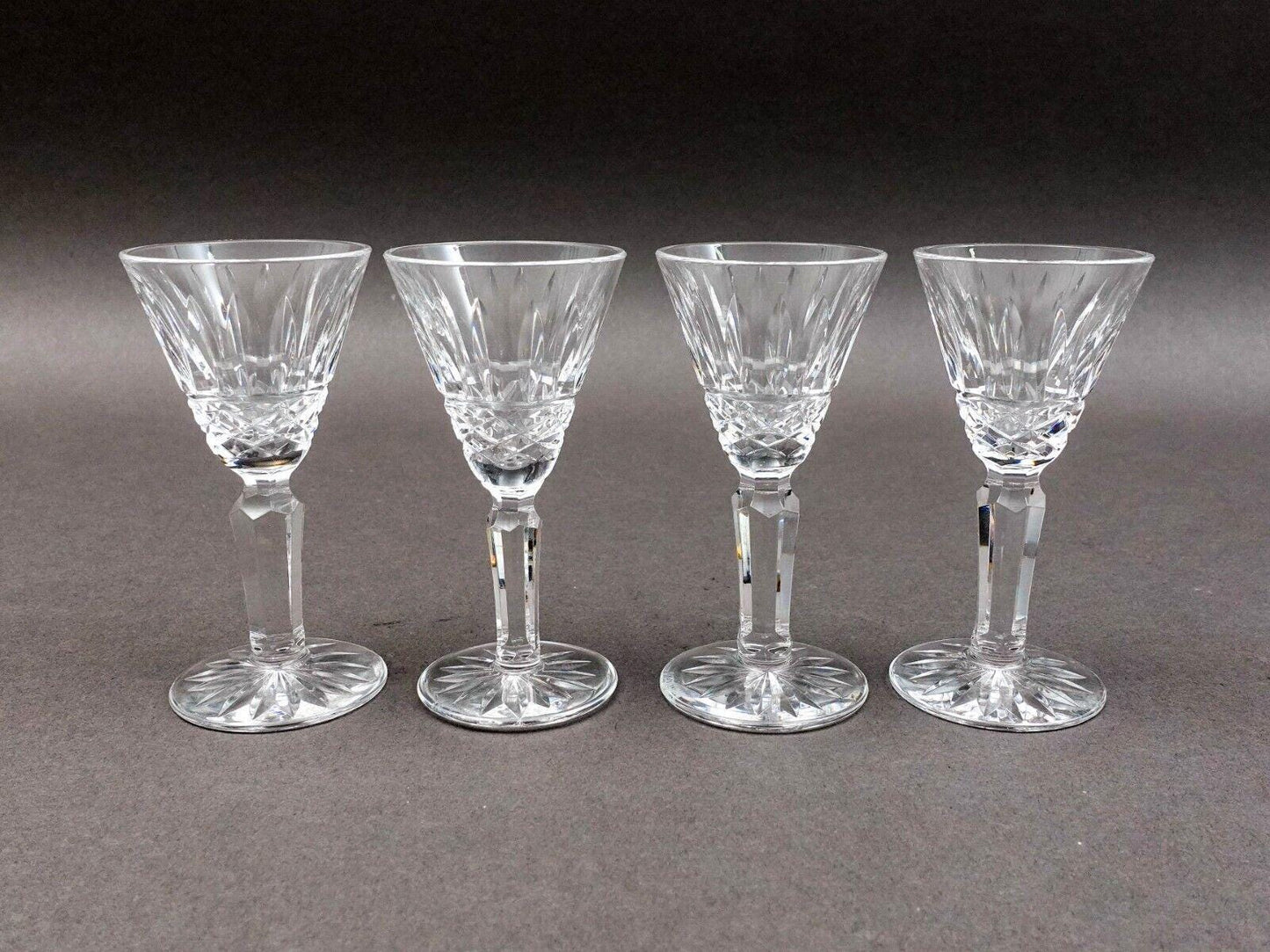 Waterford Crystal Maeve Cordial Glasses 3 3/4" Set Of 4