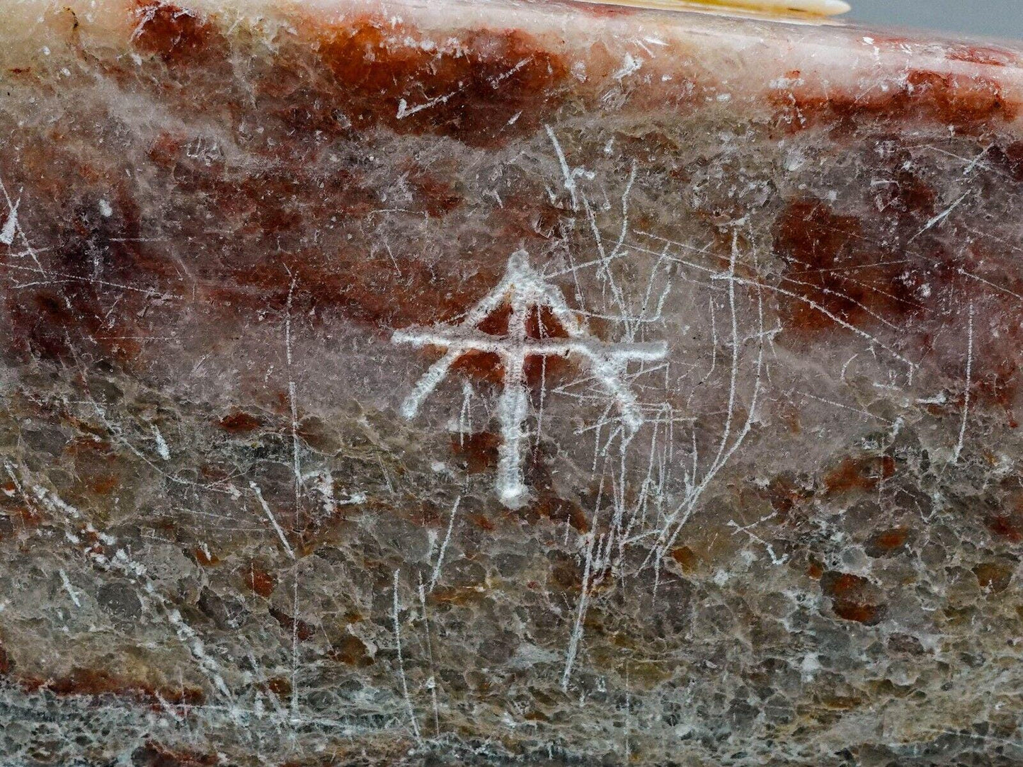 Andy Abeita Isleta Alabaster Coral Turquoise Corn Maiden Fetish Totem Sculpture