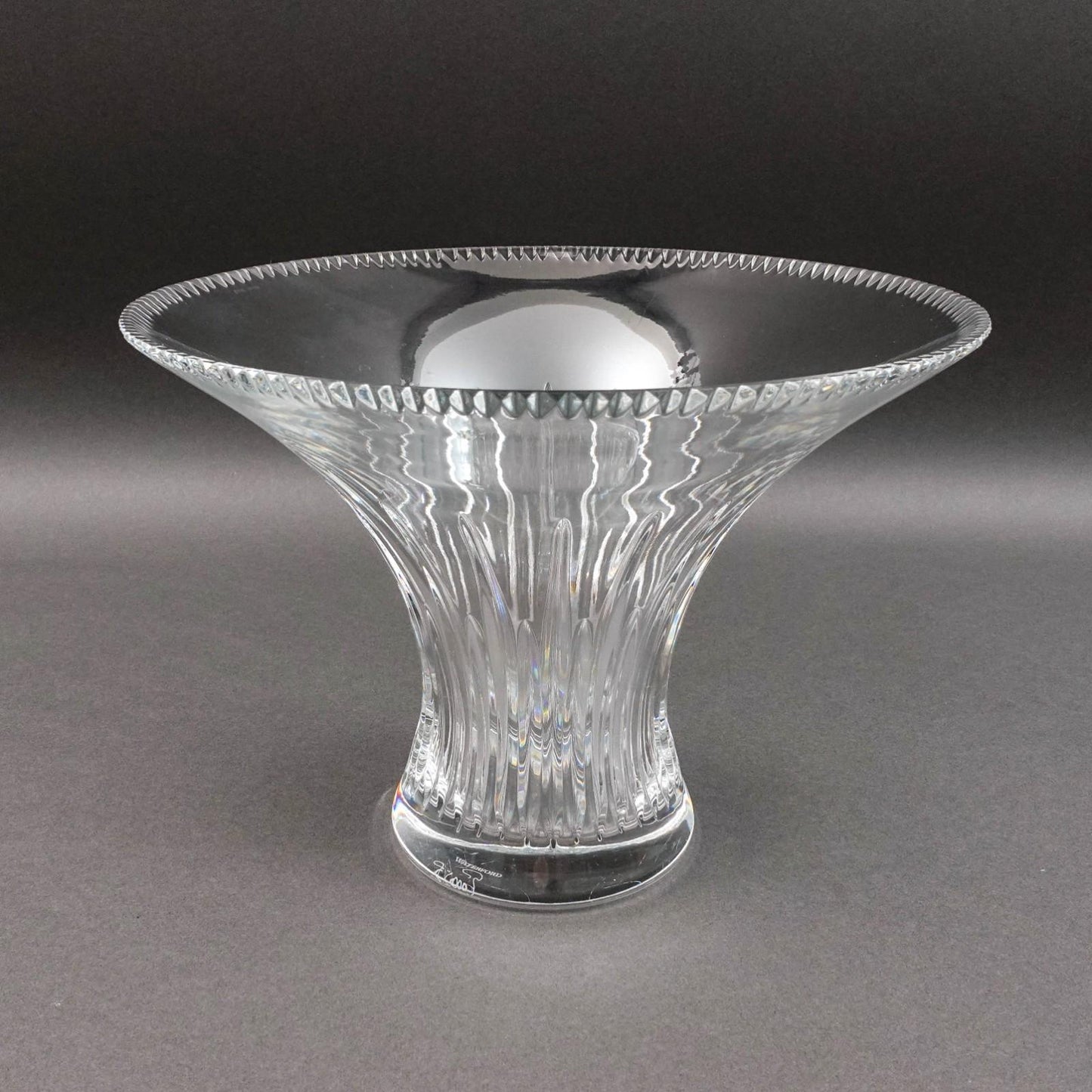 Waterford Crystal Carina Essence Jorge Perez Signed Centerpiece Bouquet Bowl