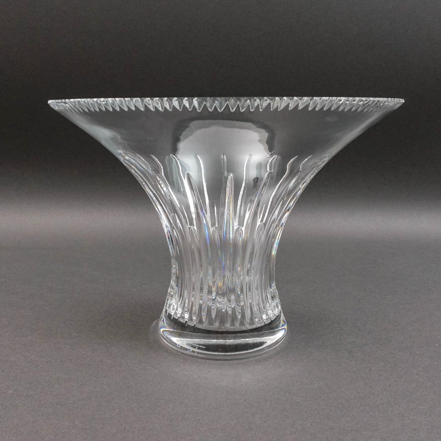 Waterford Crystal Carina Essence Jorge Perez Signed Centerpiece Bouquet Bowl