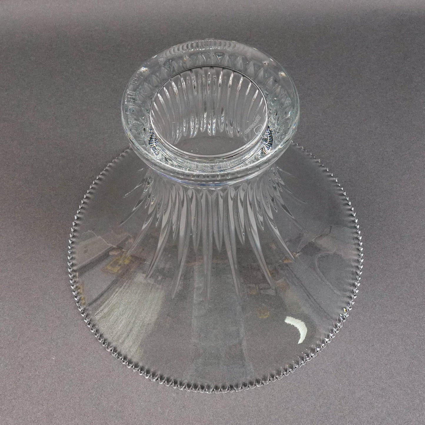 Waterford Crystal Carina Essence Jorge Perez Signed Centerpiece Bouquet Bowl