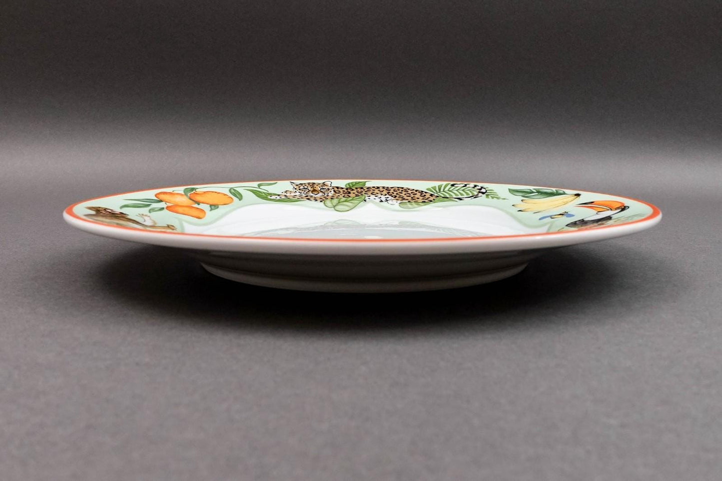 Lynn Chase Design Tropica Like Monkey Business Porcelain Dinner Plate Set Of 3