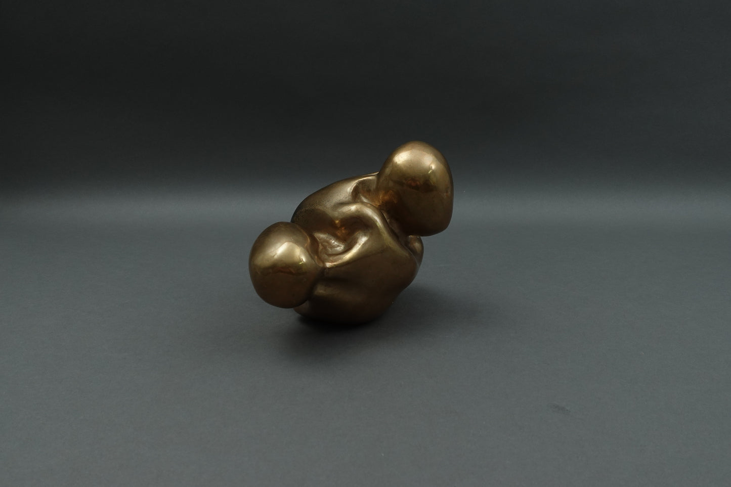 Michael Shacham (B 1938) Bronze Abstract Figural Sculpture Limited Edition 12/12