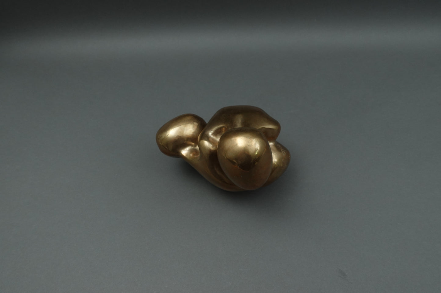 Michael Shacham (B 1938) Bronze Abstract Figural Sculpture Limited Edition 12/12