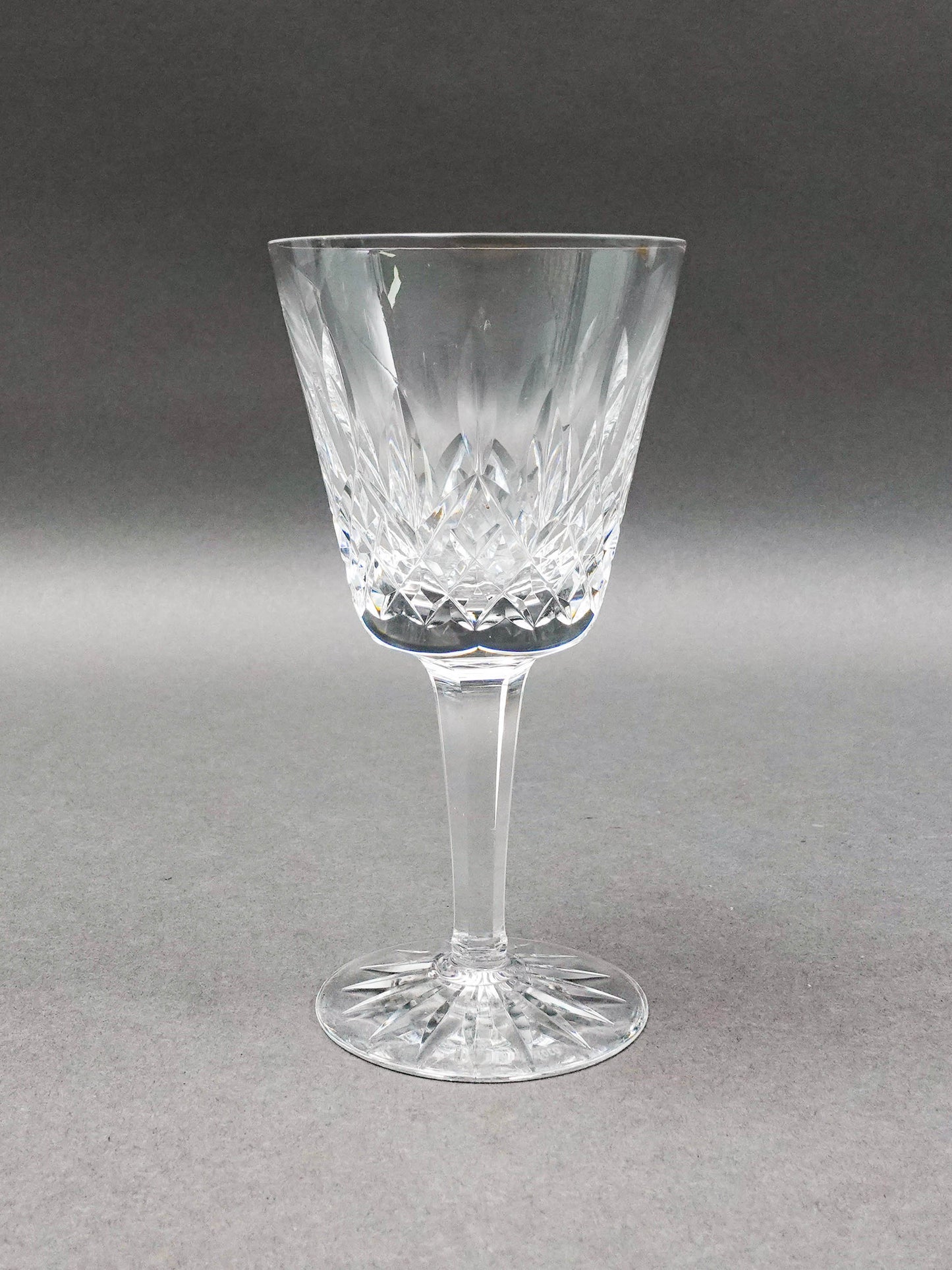 Waterford Crystal Lismore 5 7/8" Claret Wine Glasses Set Of 4