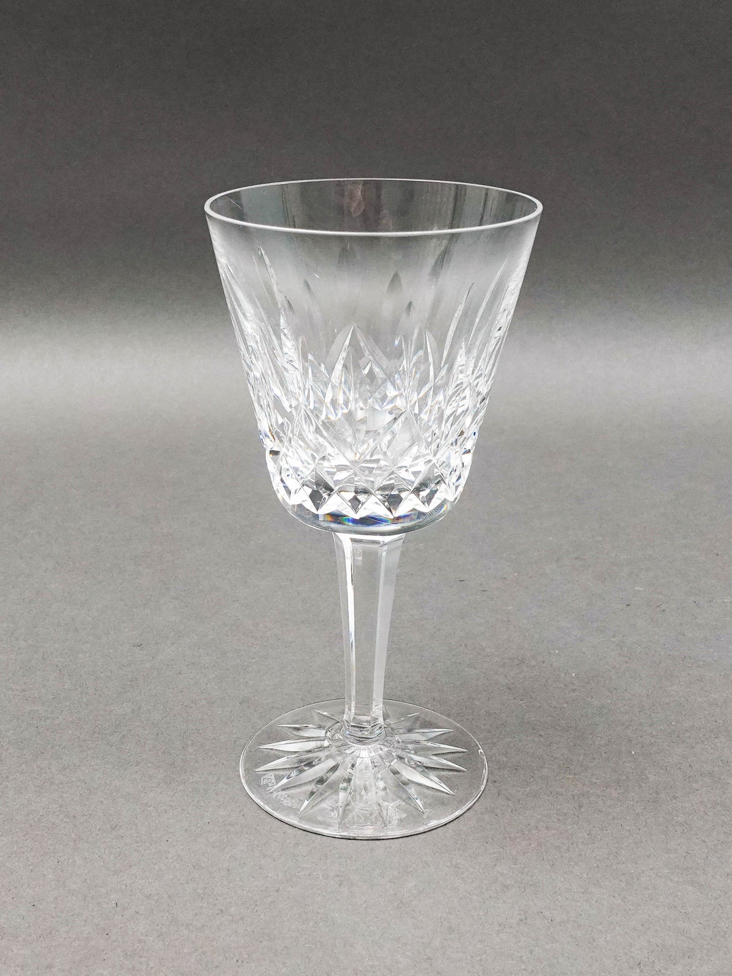 Waterford Crystal Lismore 5 7/8" Claret Wine Glasses Set Of 4