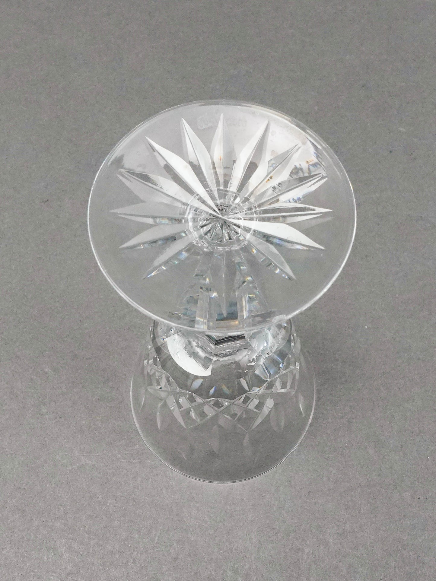 Waterford Crystal Lismore 5 7/8" Claret Wine Glasses Set Of 4