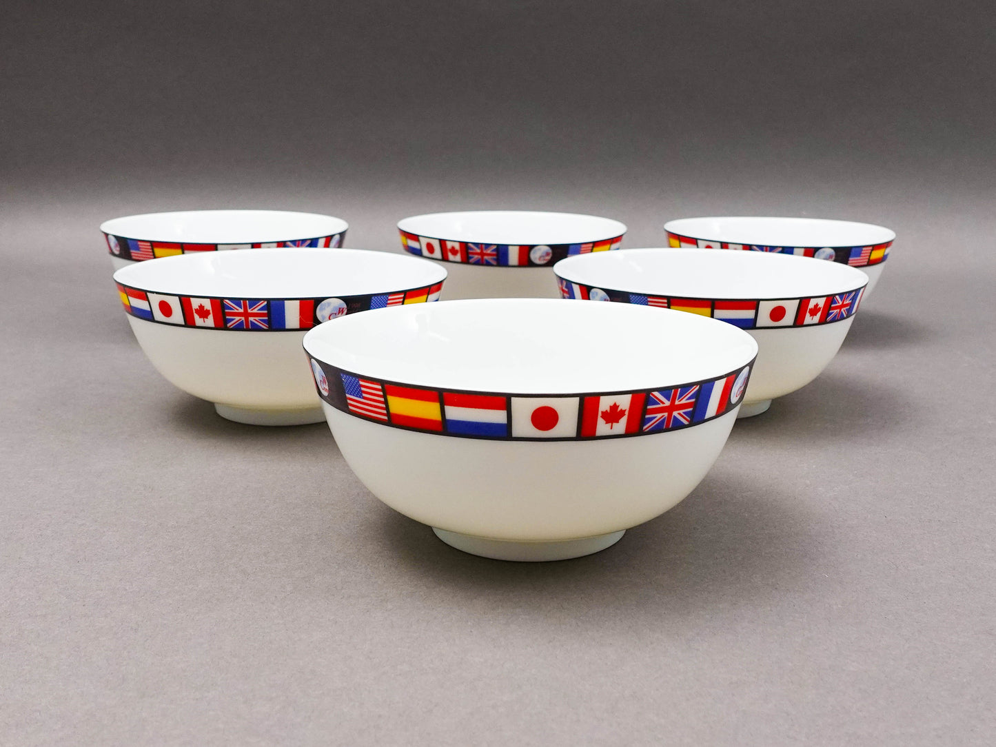 Tiffany & Co Japan 1998 World Congress On Information Technology Bowls Set Of 6