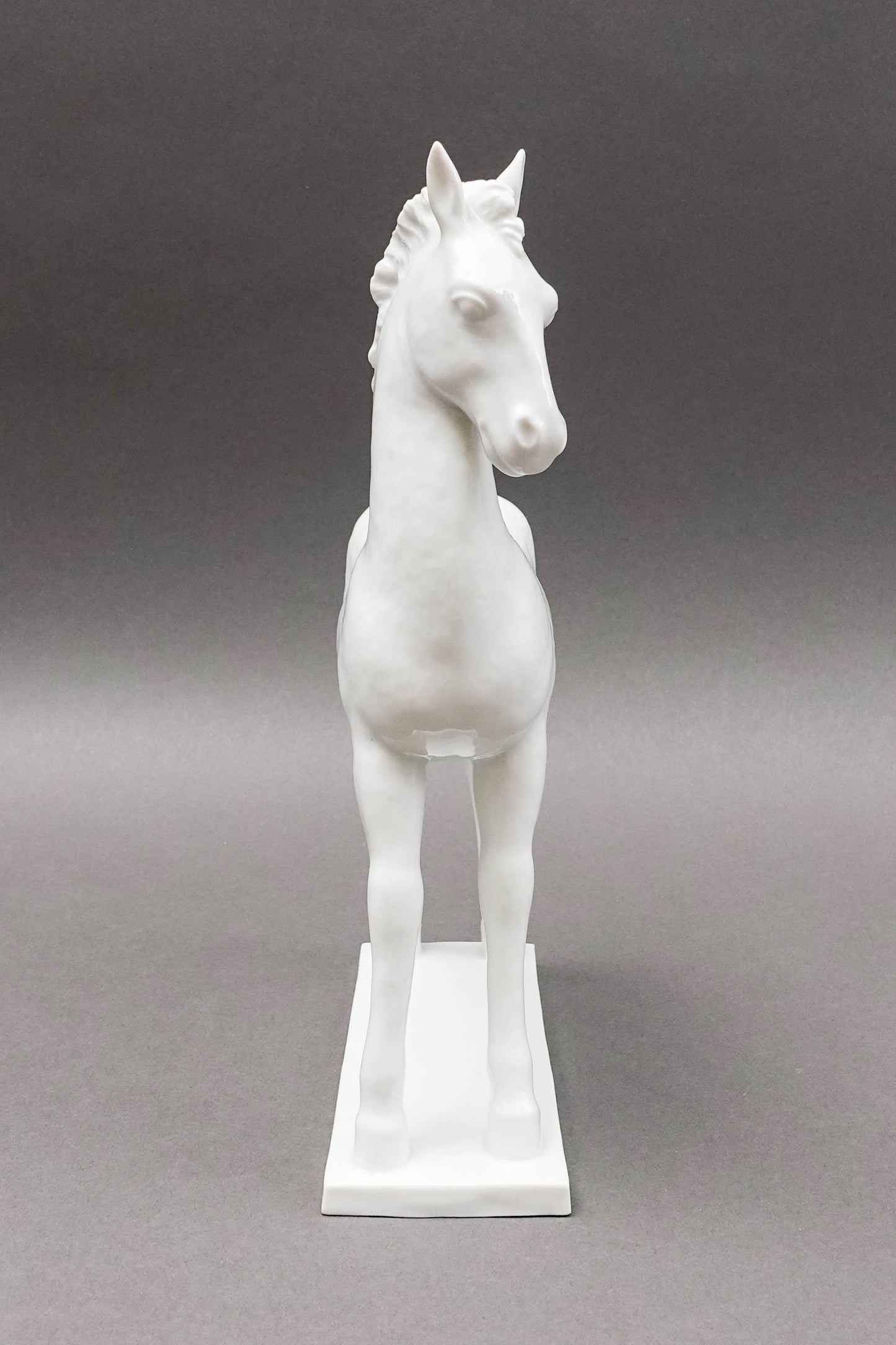 Vienna Augarten Wien Michael Powolny Porcelain Horse Pony Figurine Sculpture