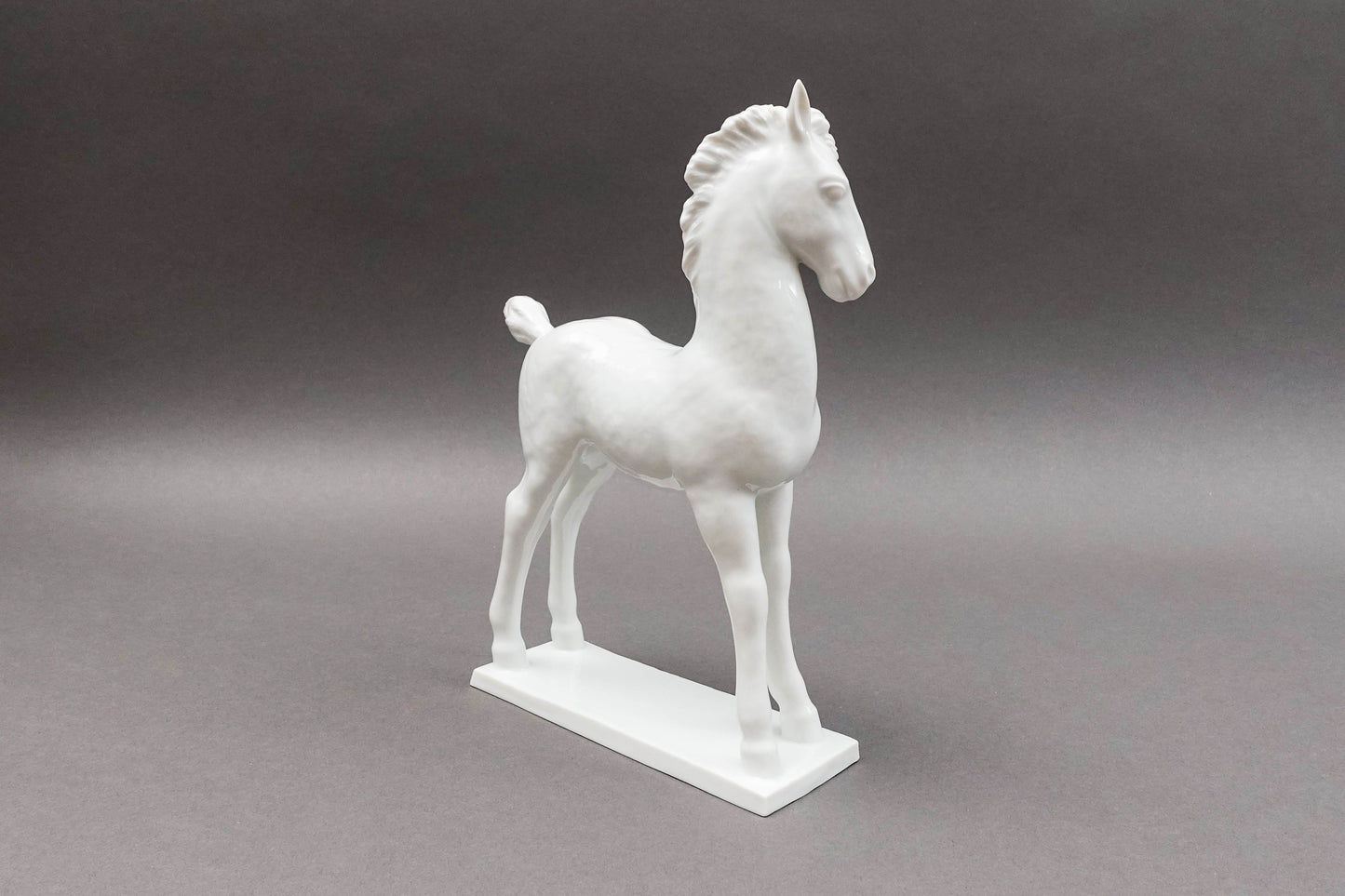 Vienna Augarten Wien Michael Powolny Porcelain Horse Pony Figurine Sculpture