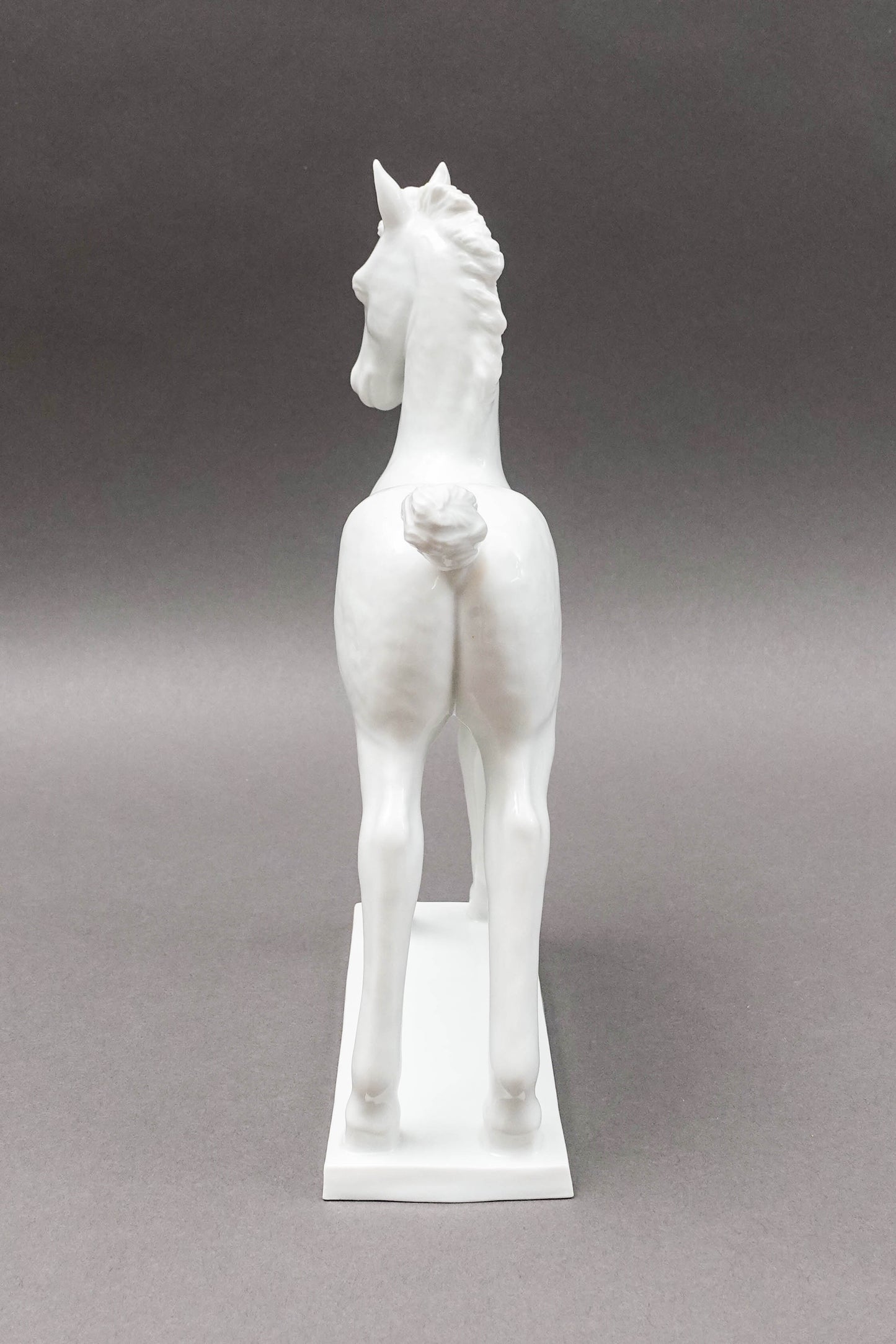 Vienna Augarten Wien Michael Powolny Porcelain Horse Pony Figurine Sculpture